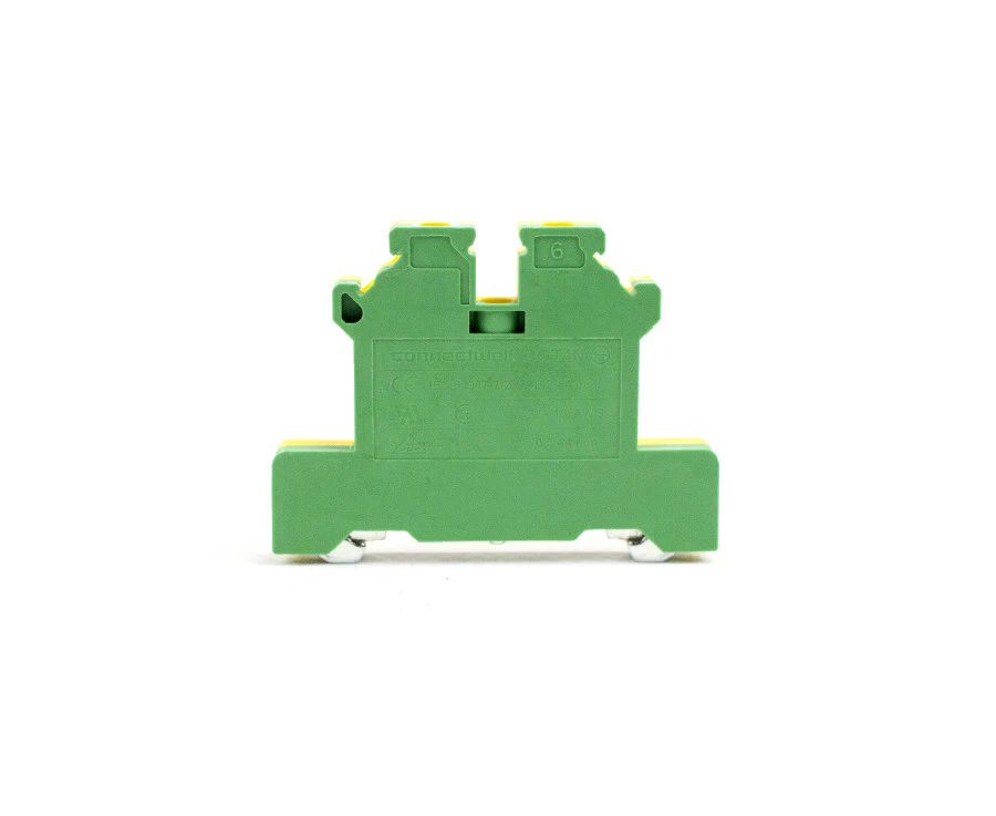 CM Grounding Block Green/Yellow