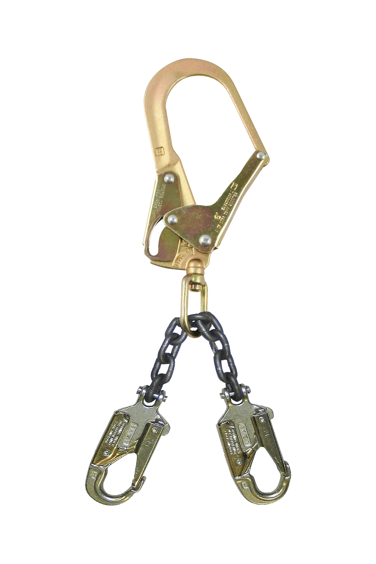 17" Premium Rebar Positioning Assembly with Chain and Steel Swivel Rebar Hook
