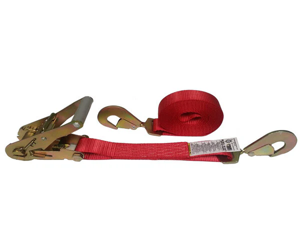 Lift All 2" W/Twisted Snap Hook 10K Fixed End Only W/Ratchet Tiedown - Image 2