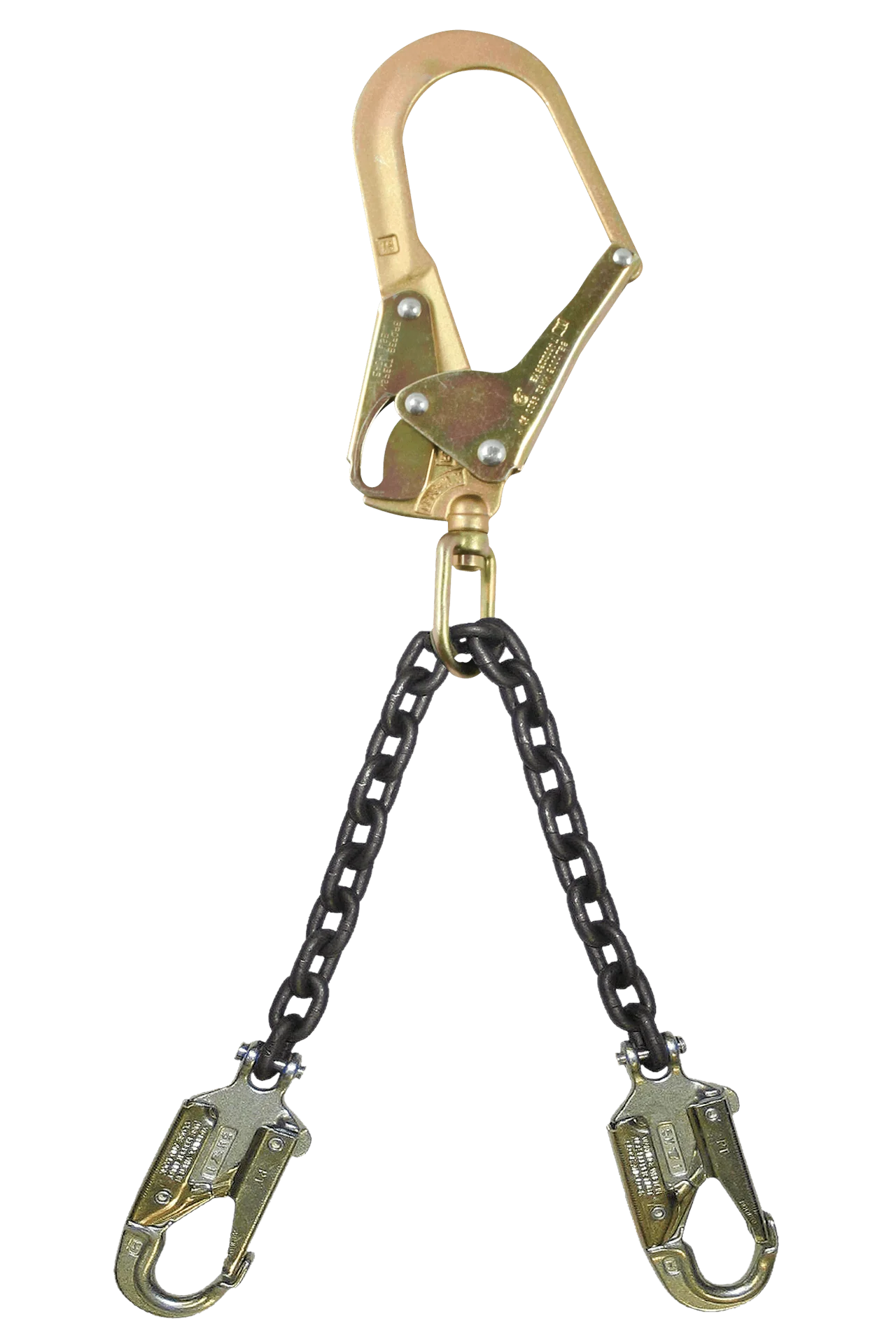 23" Premium Rebar Positioning Assembly with Chain and Steel Swivel Rebar Hook
