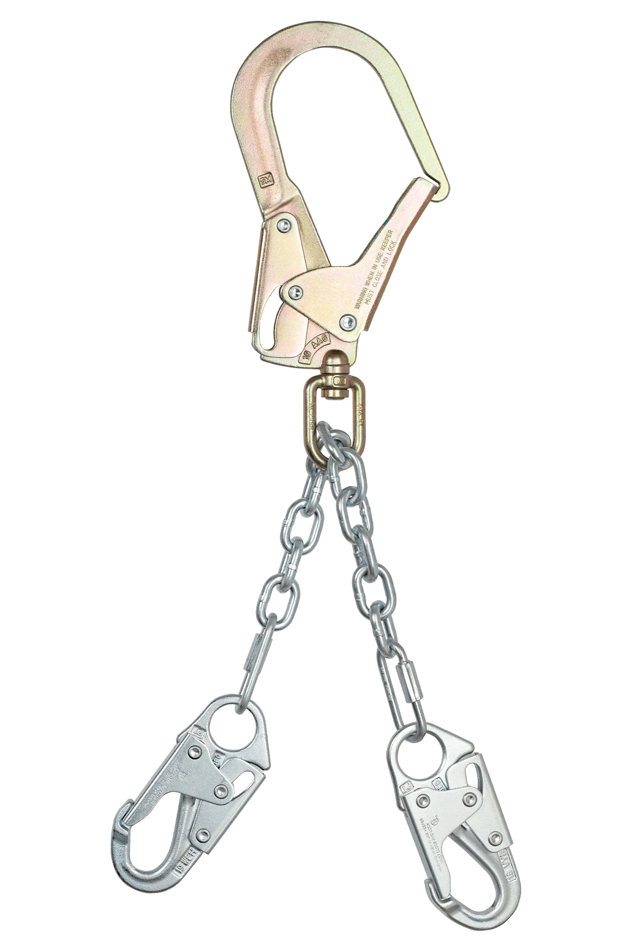 23" Premium Rebar Positioning Assembly with GR 43 Chain with Swivel Rebar Hook
