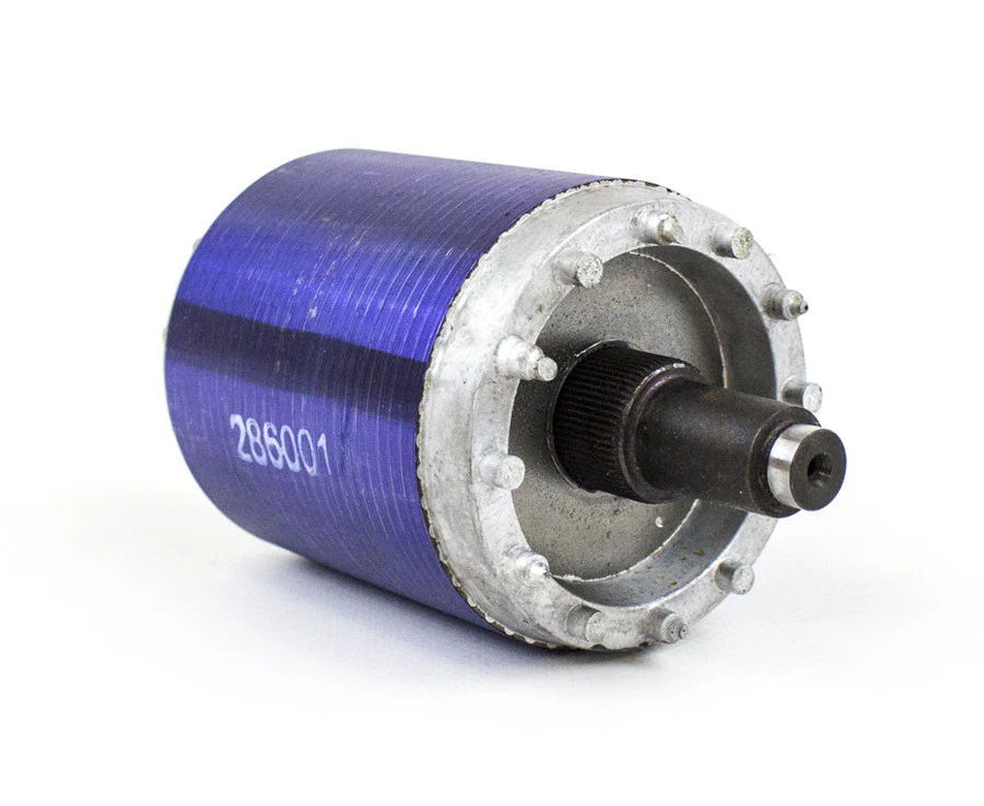 CM Rotor & Shaft Assembly - Single Phase (Model C & F) - Image 2
