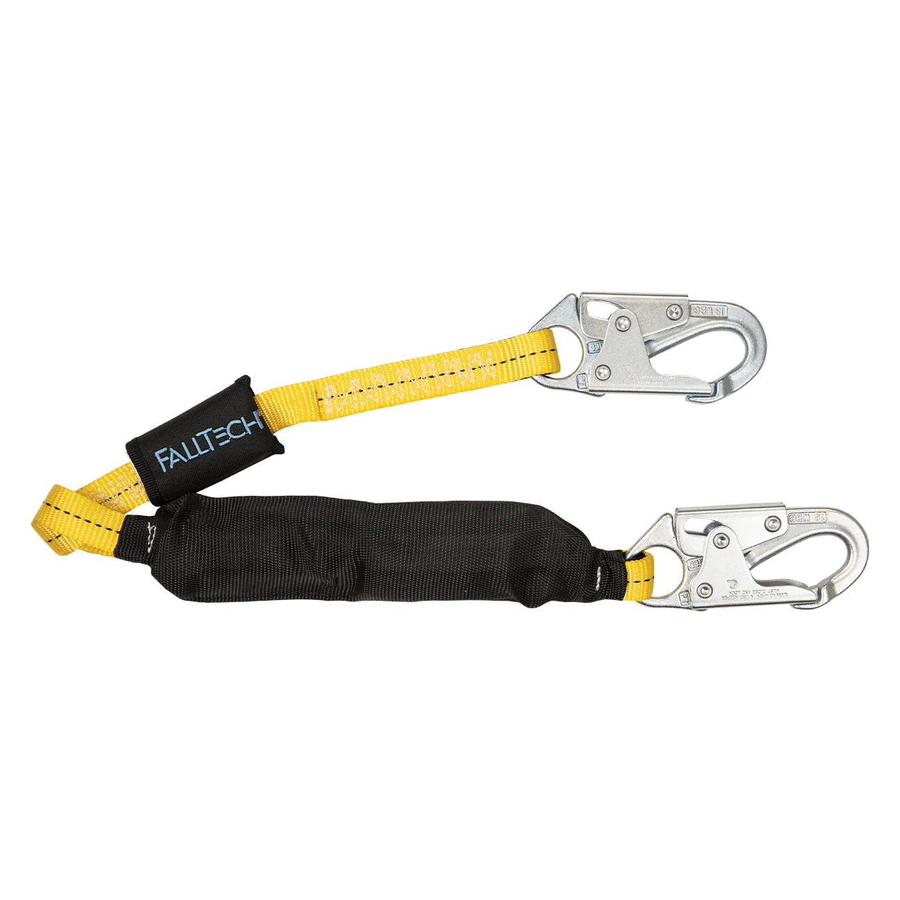3' Soft Pack FT Basic® Energy Absorbing Lanyard, Single-leg with Steel Snap Hooks