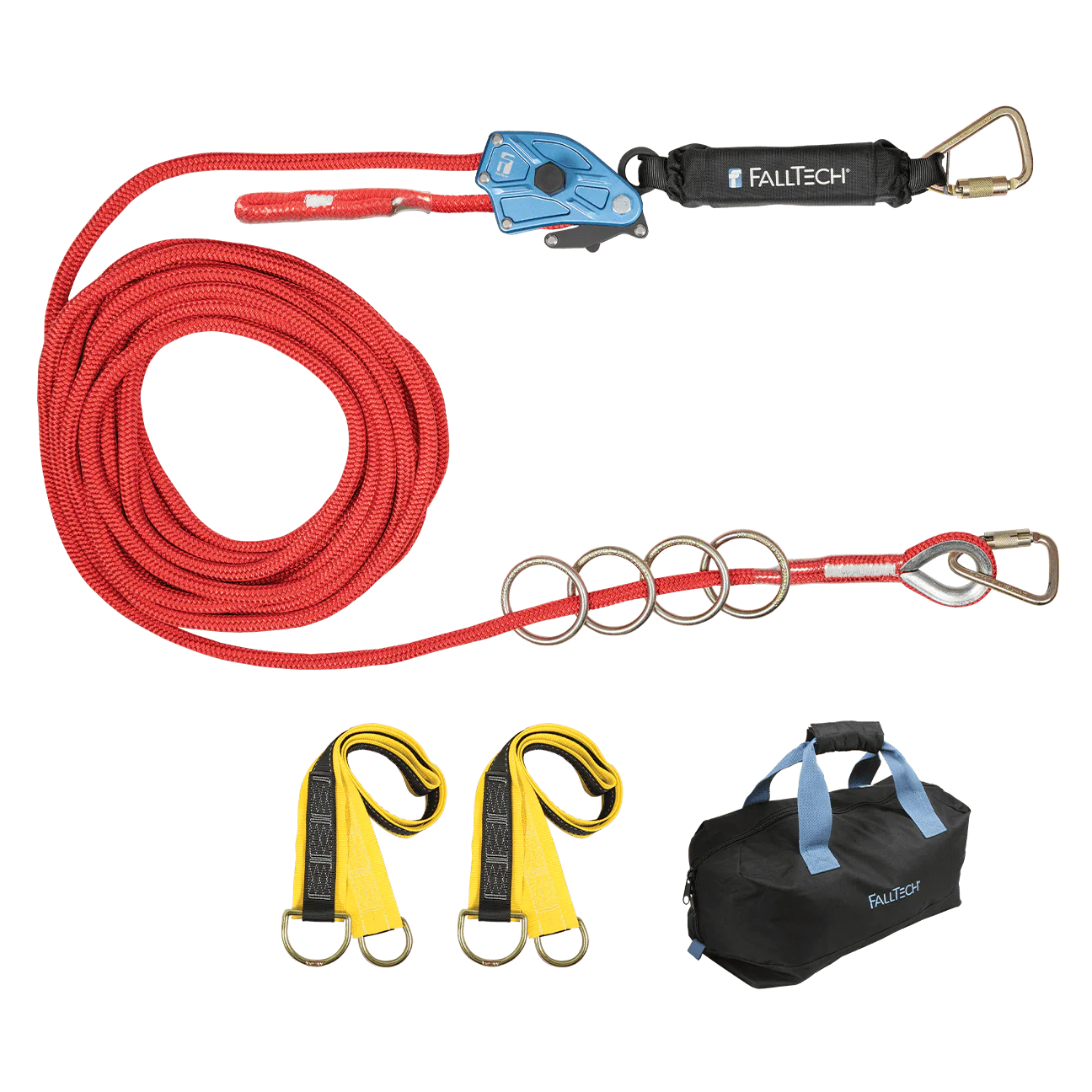 30' 4-Person Temp Rope HLL System