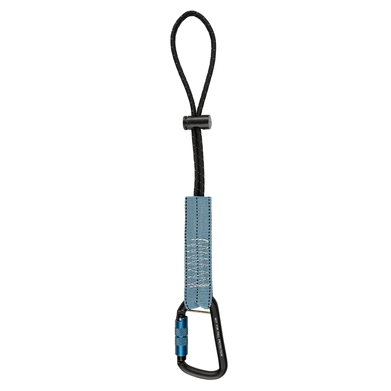 5 lb Tool Attachment with choke-on cinch-loop and aluminum twist-lock carabiner, 5/pack