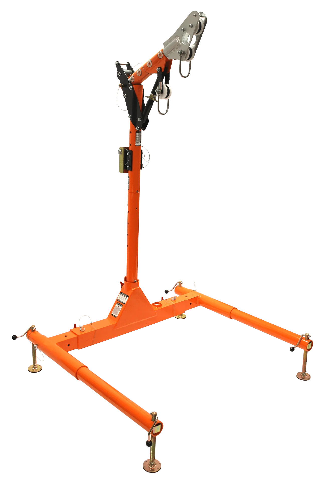 5pc Confined Space Davit System with 12" to 29" Offset Davit Arm