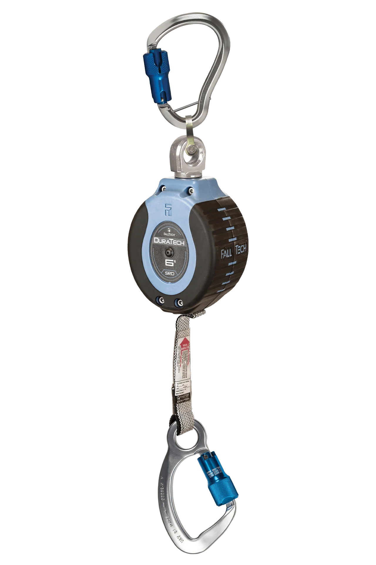 6' DuraTech® Personal SRL with Aluminum Carabiner, Includes Aluminum Dorsal Connecting Carabiner