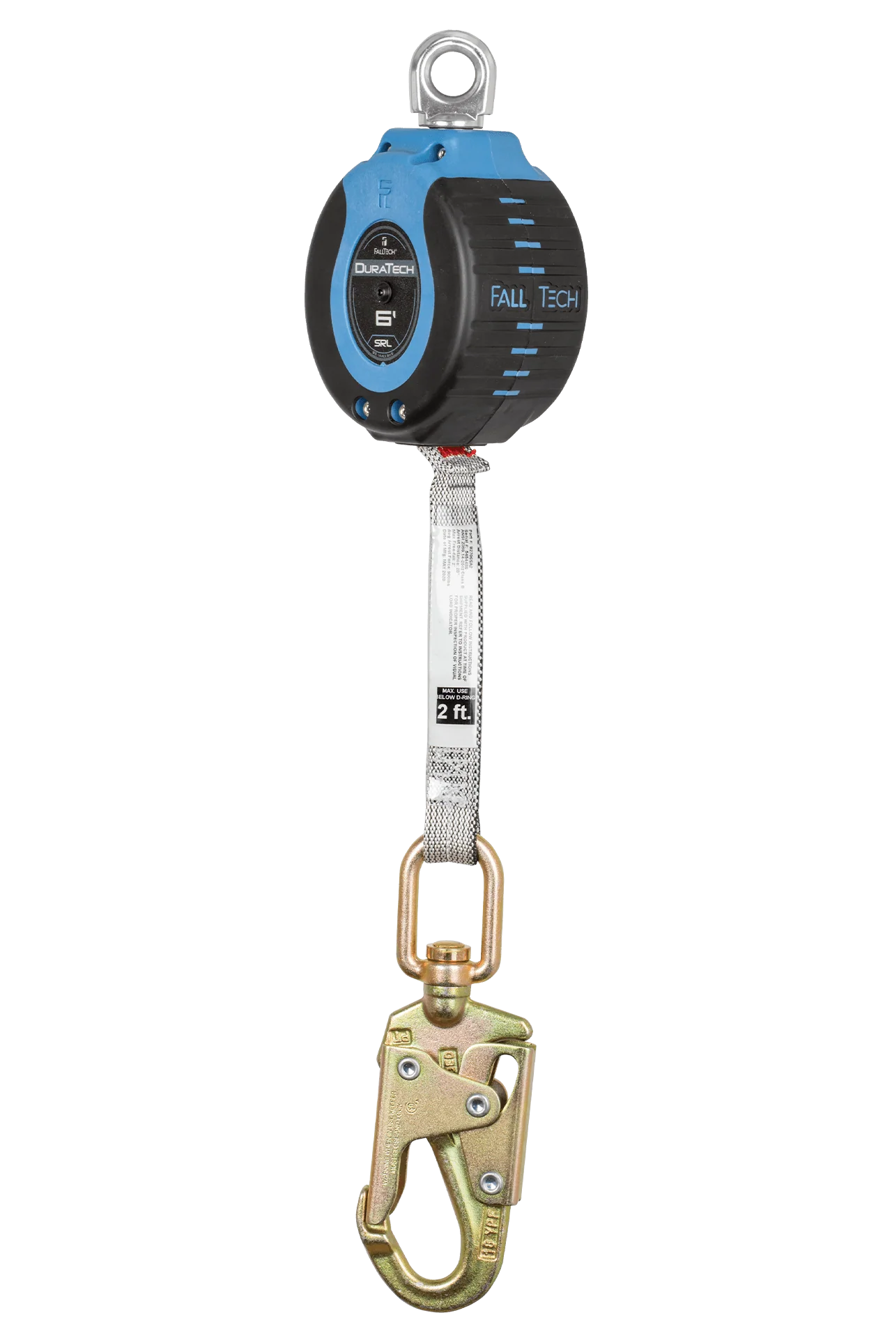6' DuraTech® Personal SRL with Steel Swivel Snap Hook