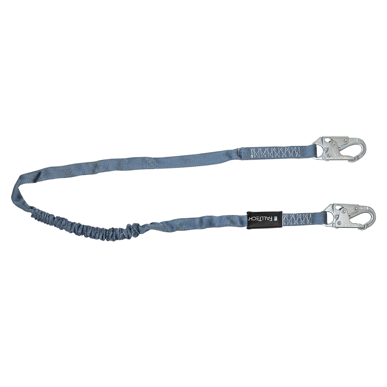 6' Internal Energy Absorbing Lanyard, Single-leg with Steel Snap Hooks