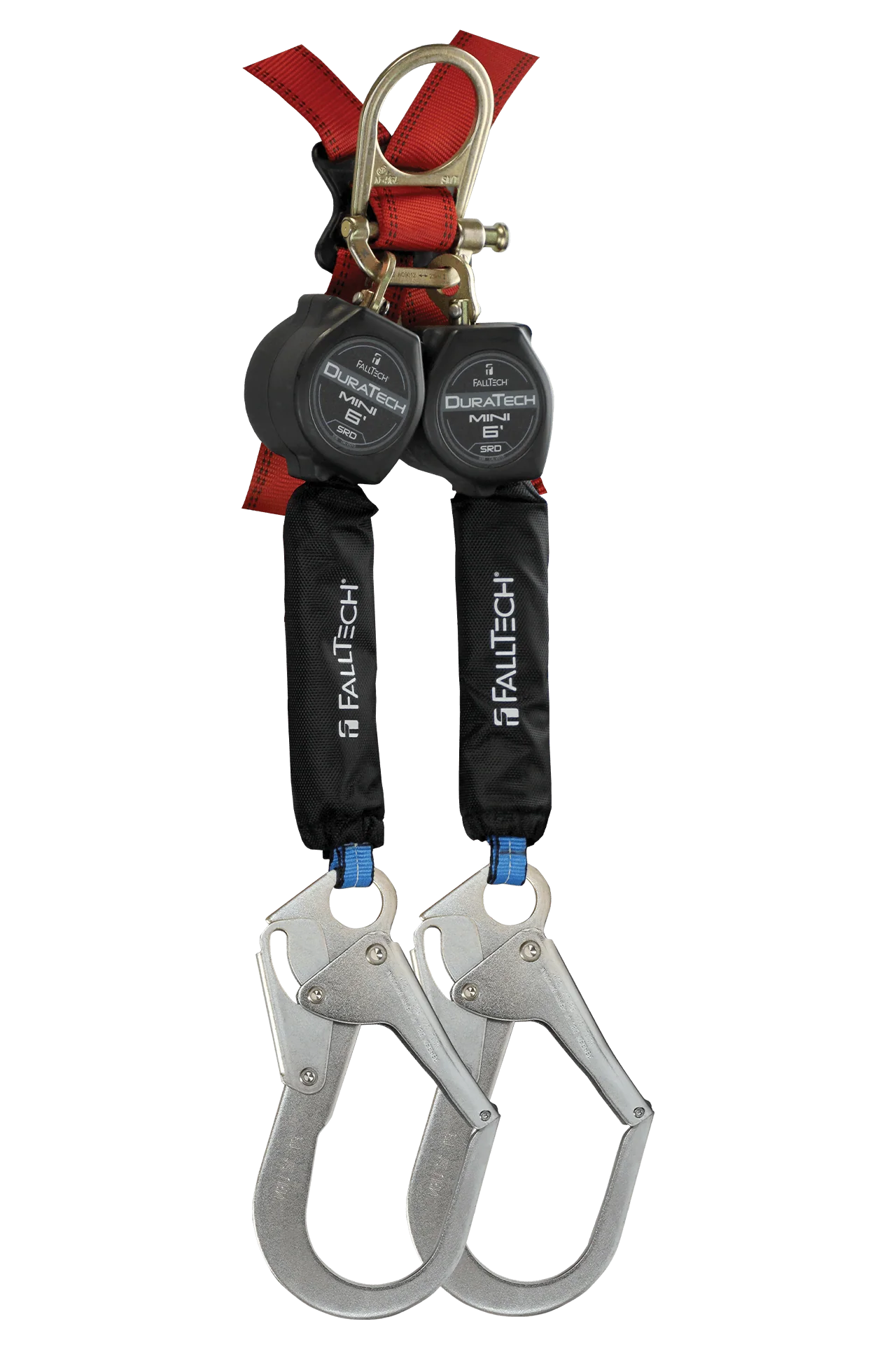 6' Mini Personal SRL with Steel Rebar Hooks, Includes Triple-Lock Steel Dorsal Connector