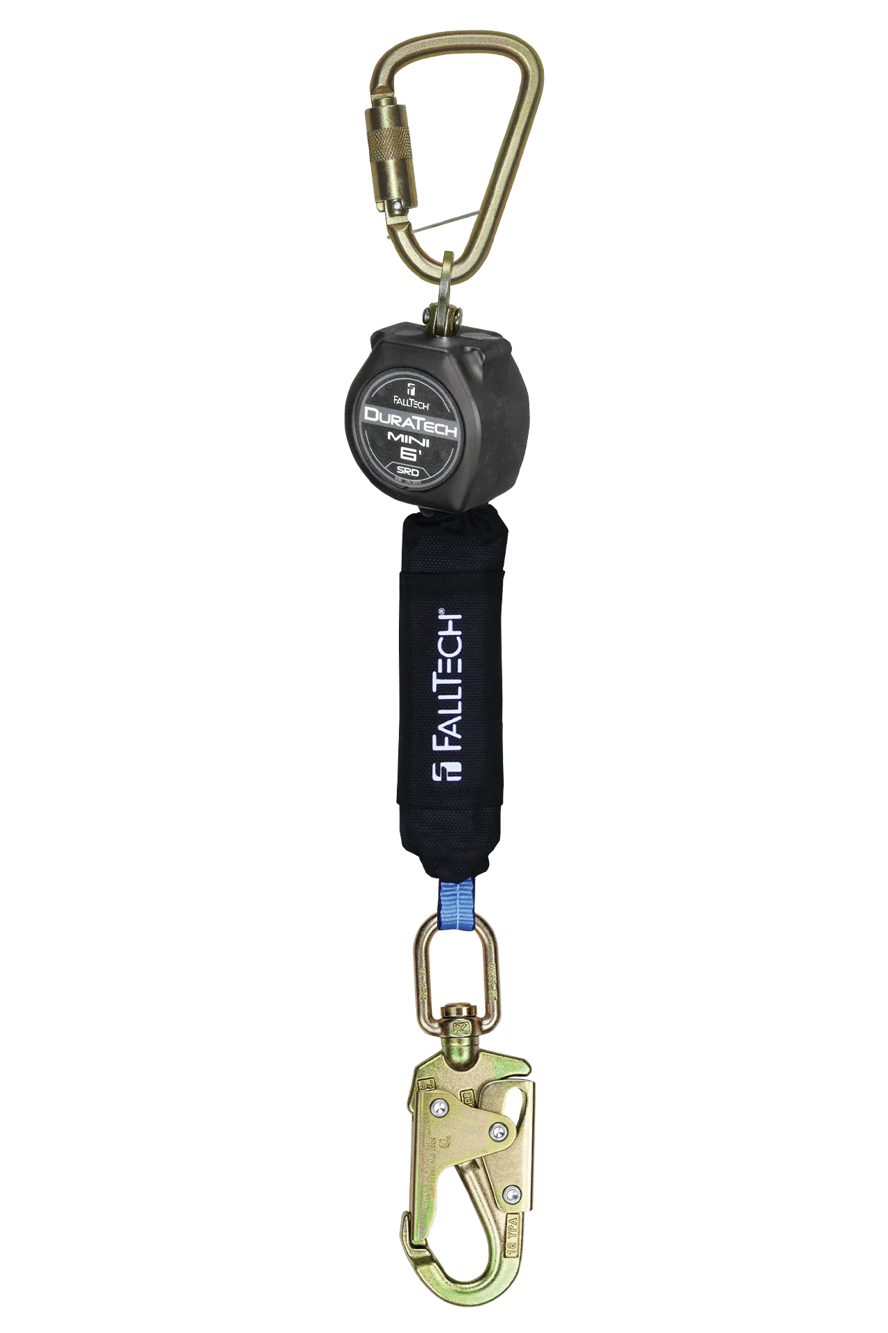 6' Mini Personal SRL with Steel Swivel Snap Hook