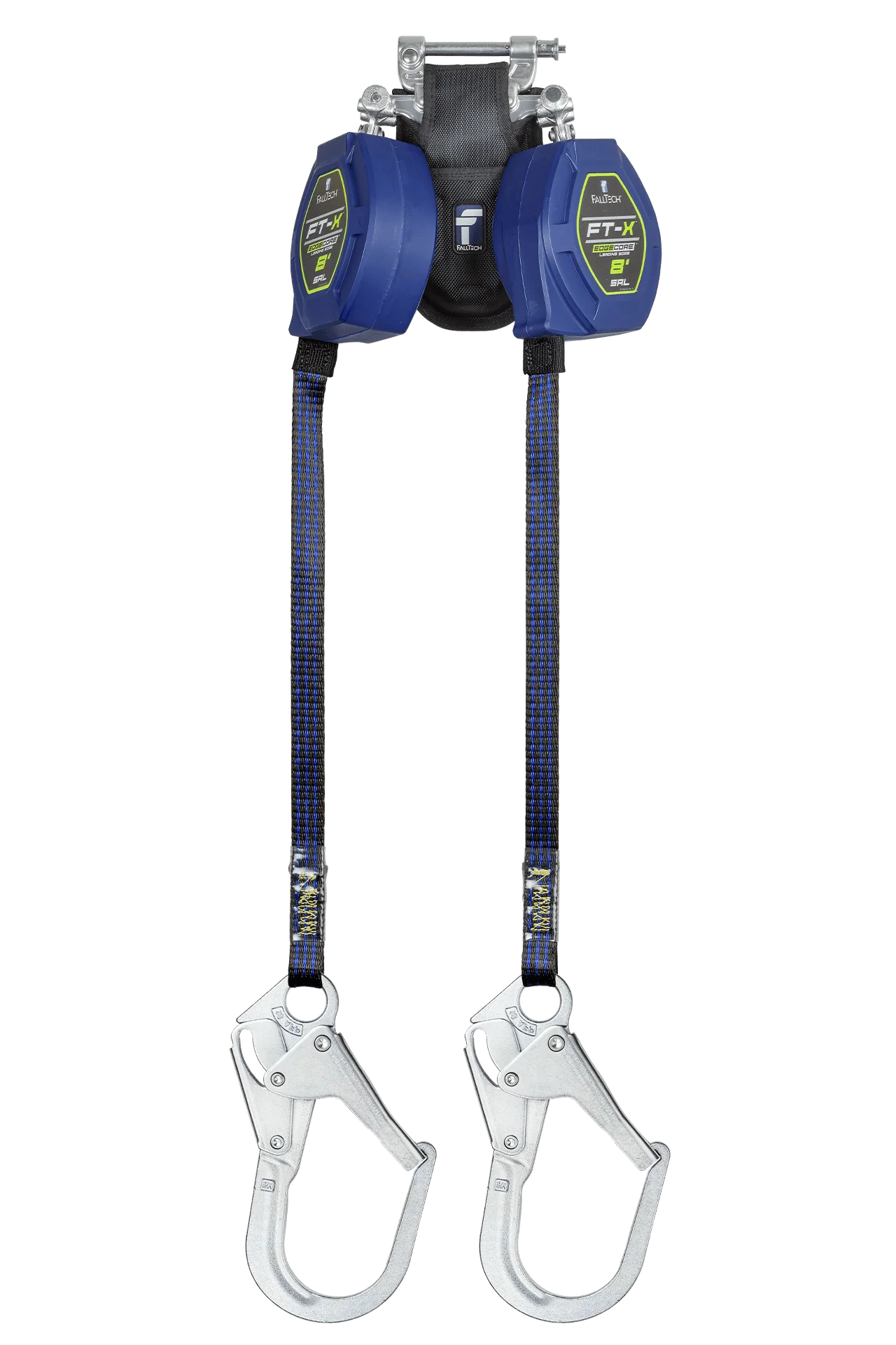 8' FT-X™ EdgeCore™ Class 2 Leading Edge Personal SRL, Twin-leg with Steel Rebar Hooks