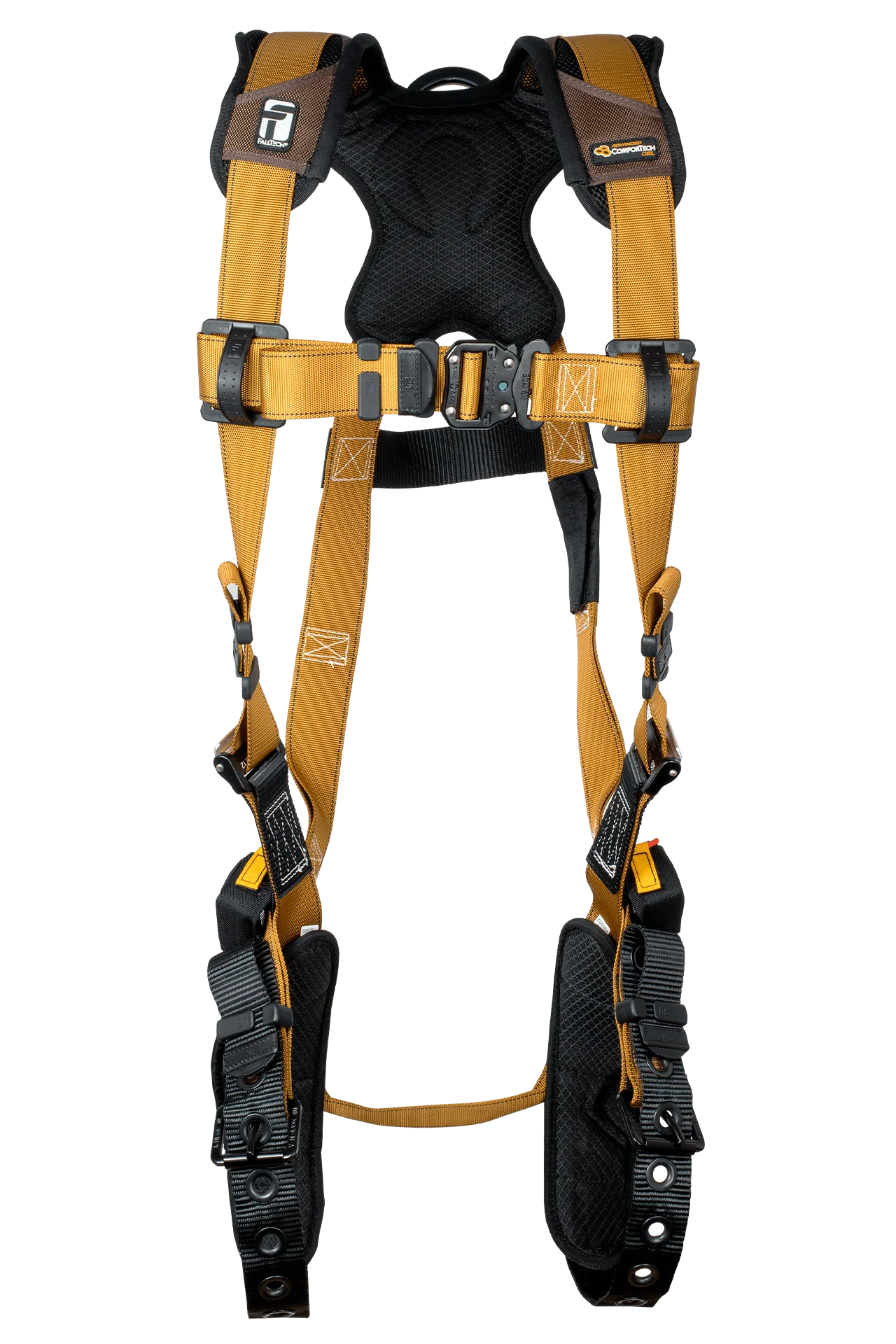 Advanced ComforTech® Gel 1D Standard Non-belted Full Body Harness, Tongue Buckle Leg Adjustment - Image 2