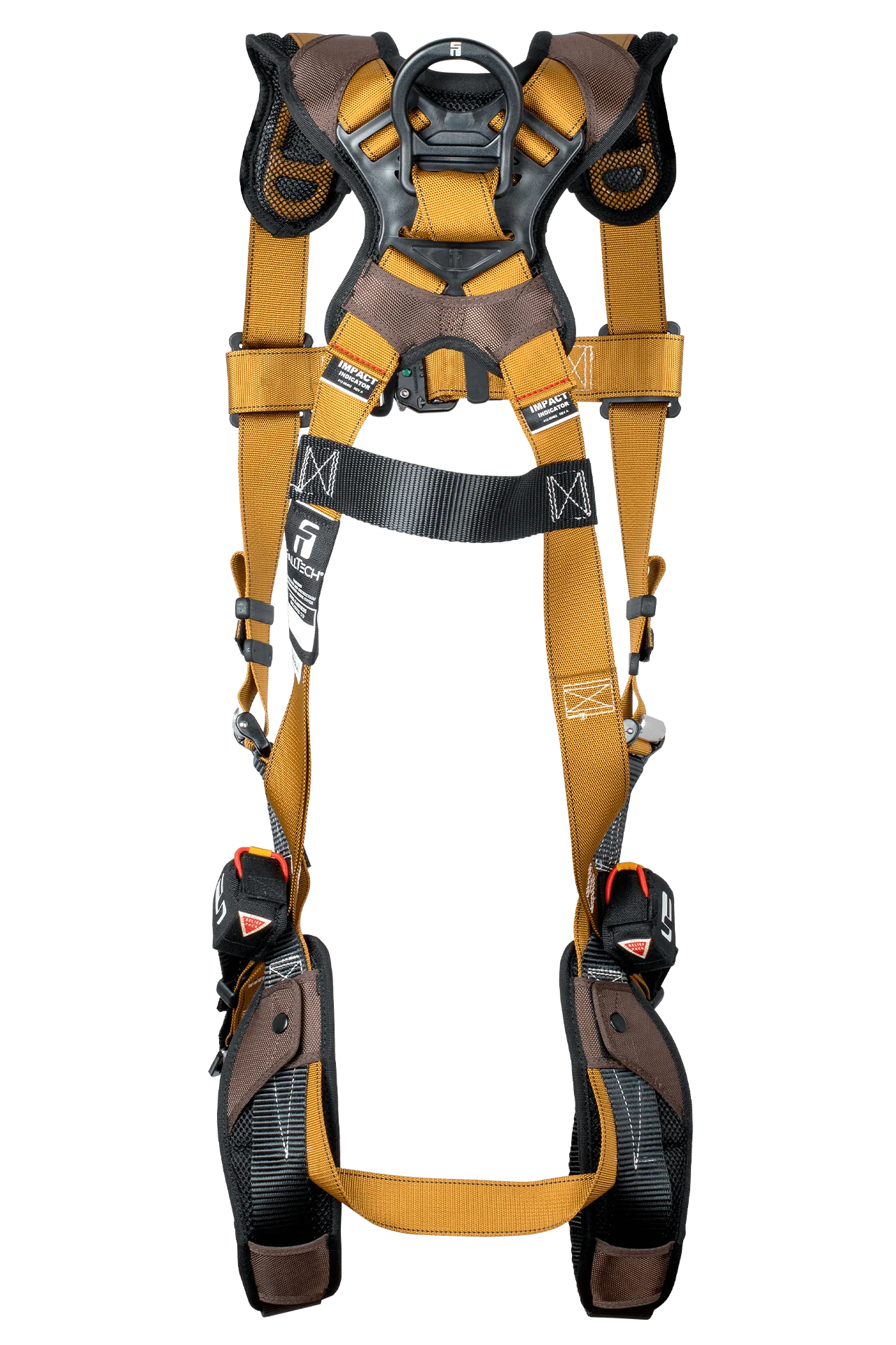 Advanced ComforTech® Gel 1D Standard Non-belted Full Body Harness, Tongue Buckle Leg Adjustment - Image 3