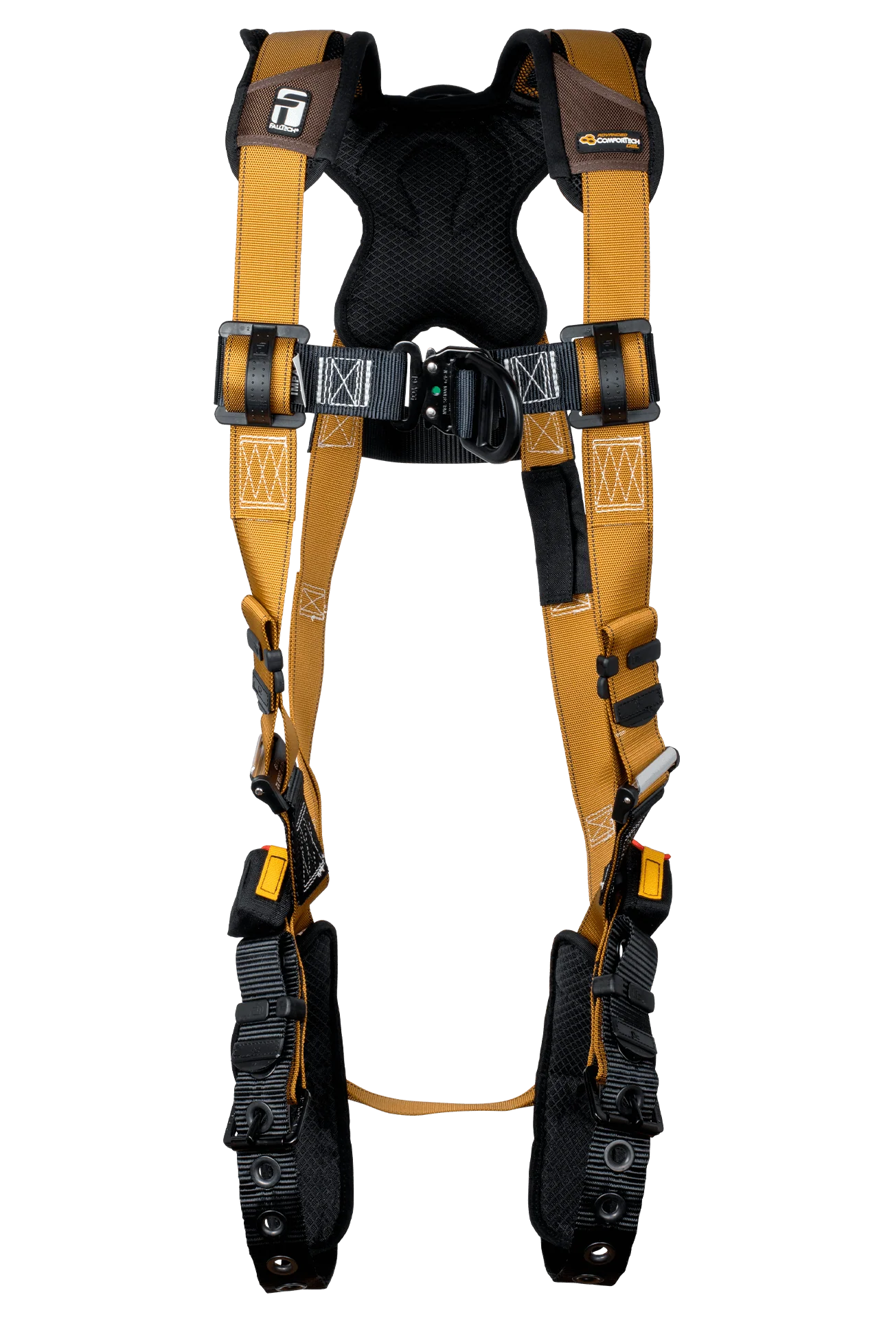 Advanced ComforTech® Gel 2D Climbing Non-belted Full Body Harness, Tongue Buckle Leg Adjustment - Image 2