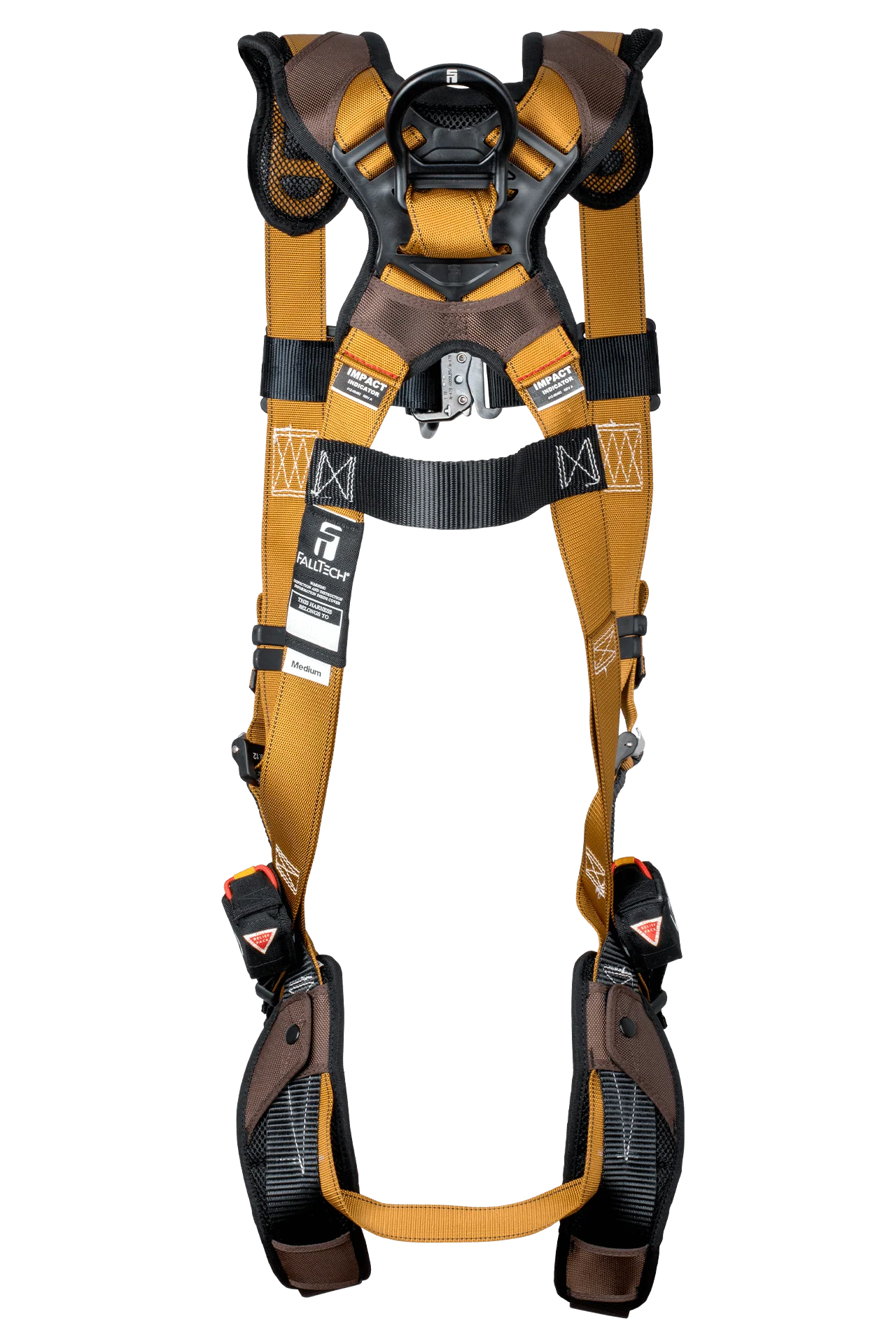 Advanced ComforTech® Gel 2D Climbing Non-belted Full Body Harness, Tongue Buckle Leg Adjustment - Image 3