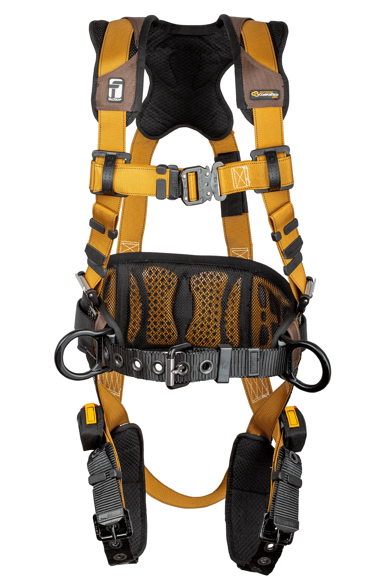 Advanced ComforTech® Gel 3D Construction Belted Full Body Harness, Tongue Buckle Leg Adjustment - Image 3