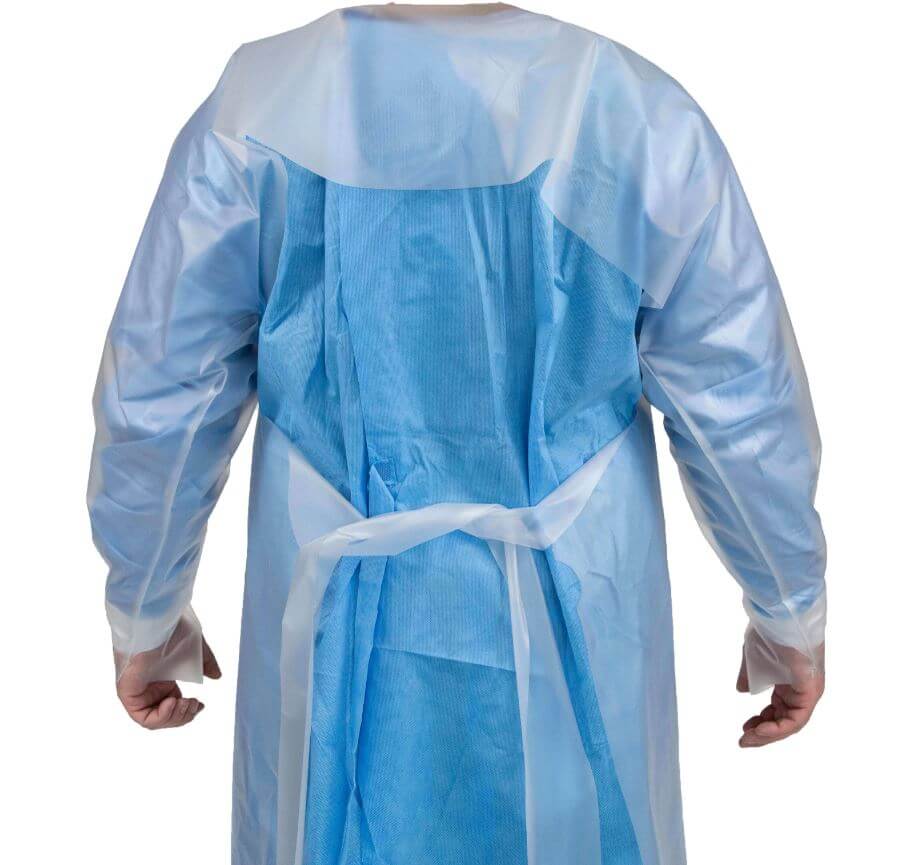 MTN Anti-Microbial, Reusable Vinyl Protective Gown (Multi-Packs) - Image 4