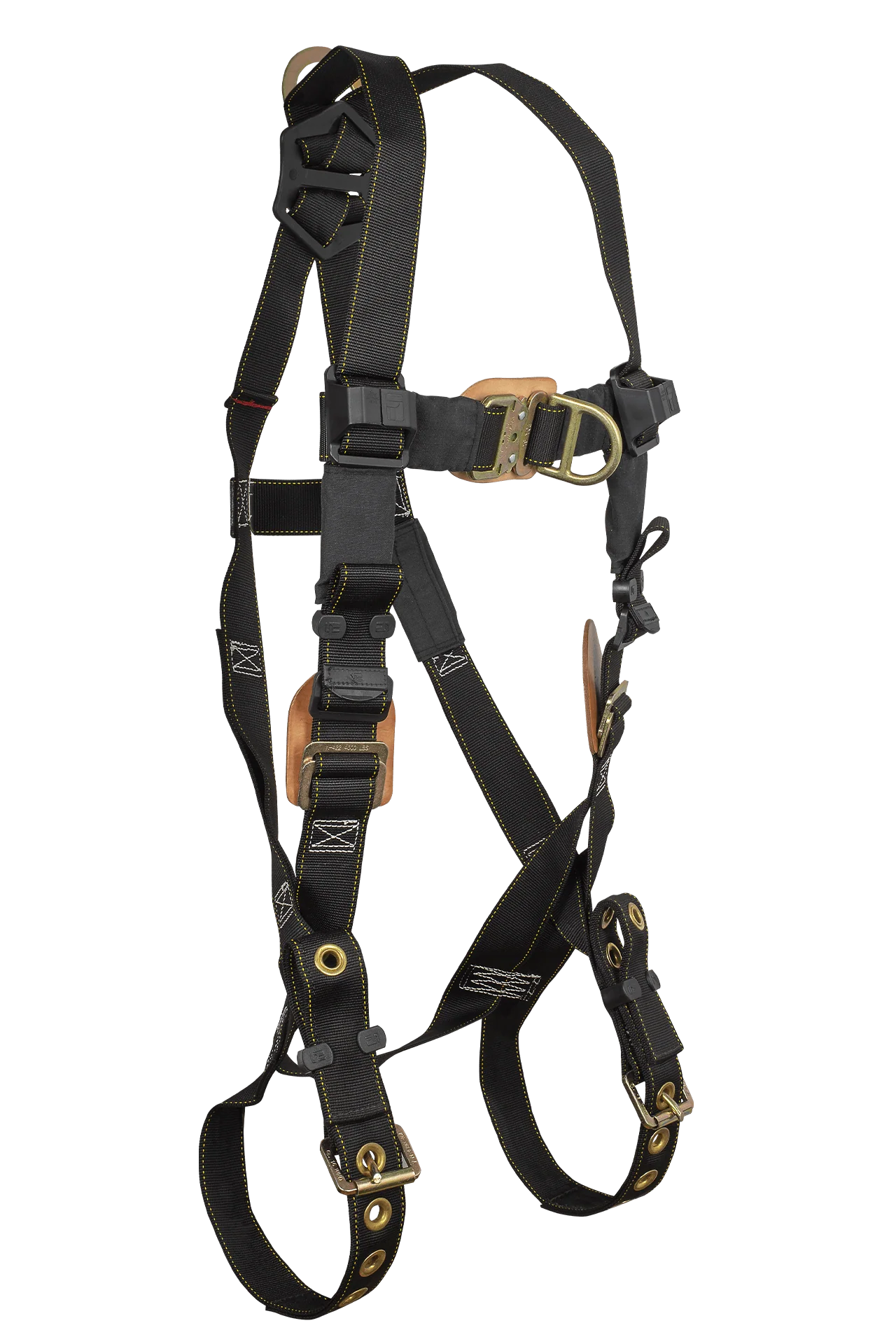 Arc Flash Nylon 2D Climbing Non-belted Full Body Harness, Tongue Buckle Leg Adjustment