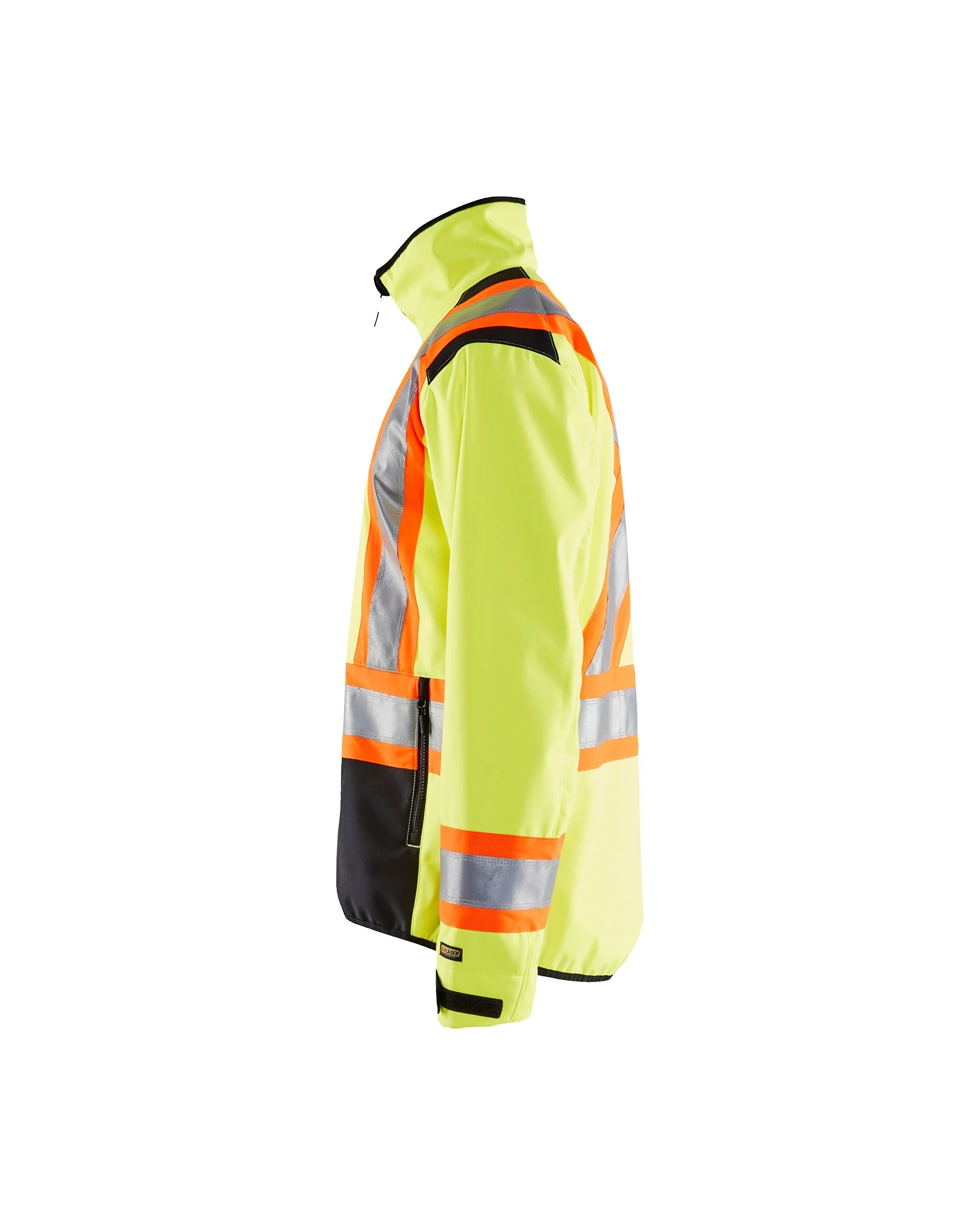Blaklader Hi Viz Softshell Jacket - Image 4