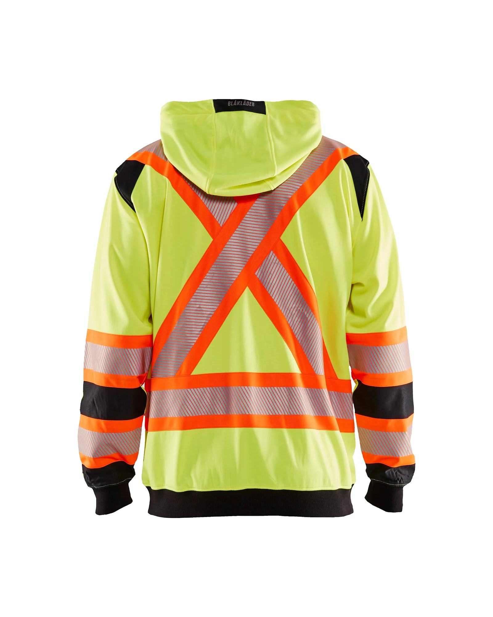 Blaklader Hi Vis Hooded Sweatshirt - Image 2