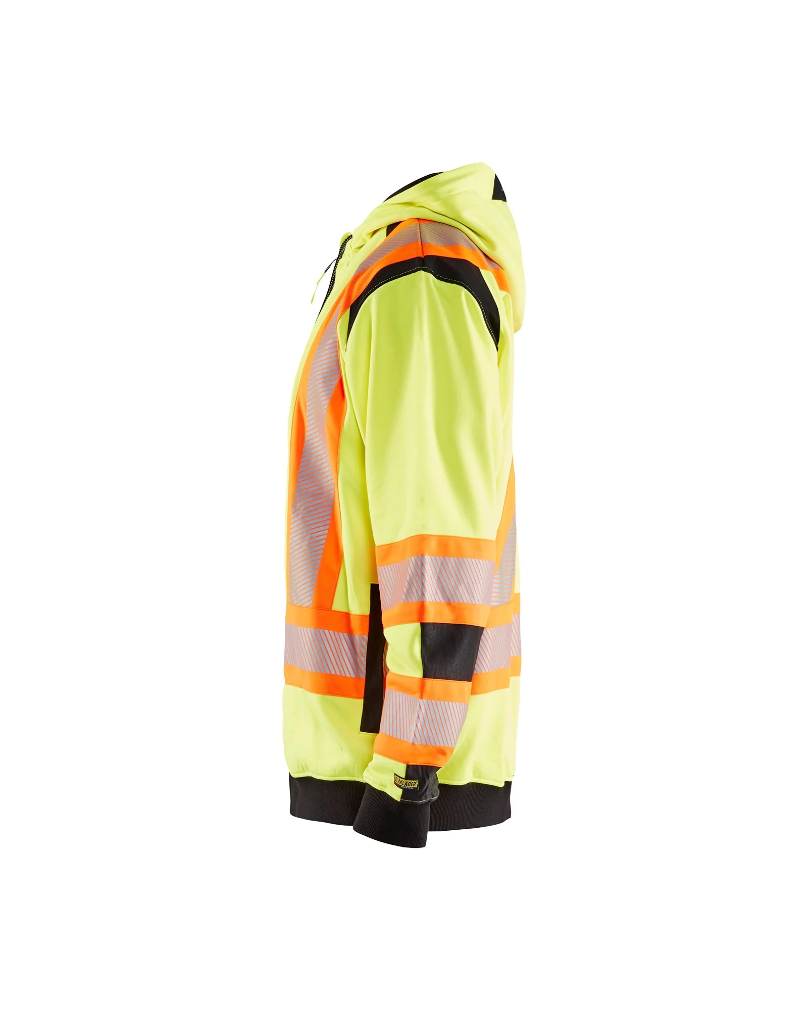 Blaklader Hi Vis Hooded Sweatshirt - Image 4