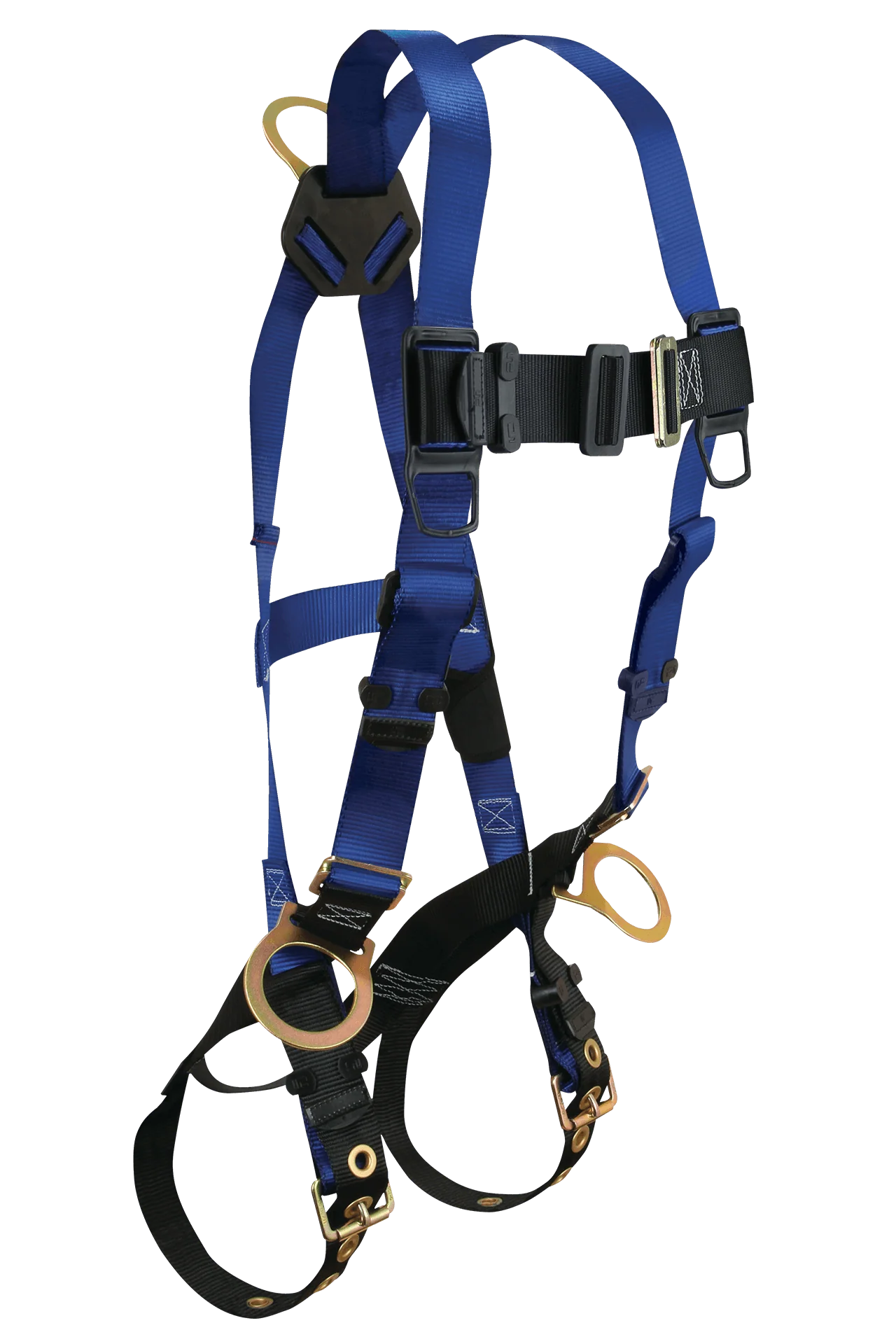 Contractor 3D Standard Non-belted Full Body Harness, Tongue Buckle Leg Adjustment