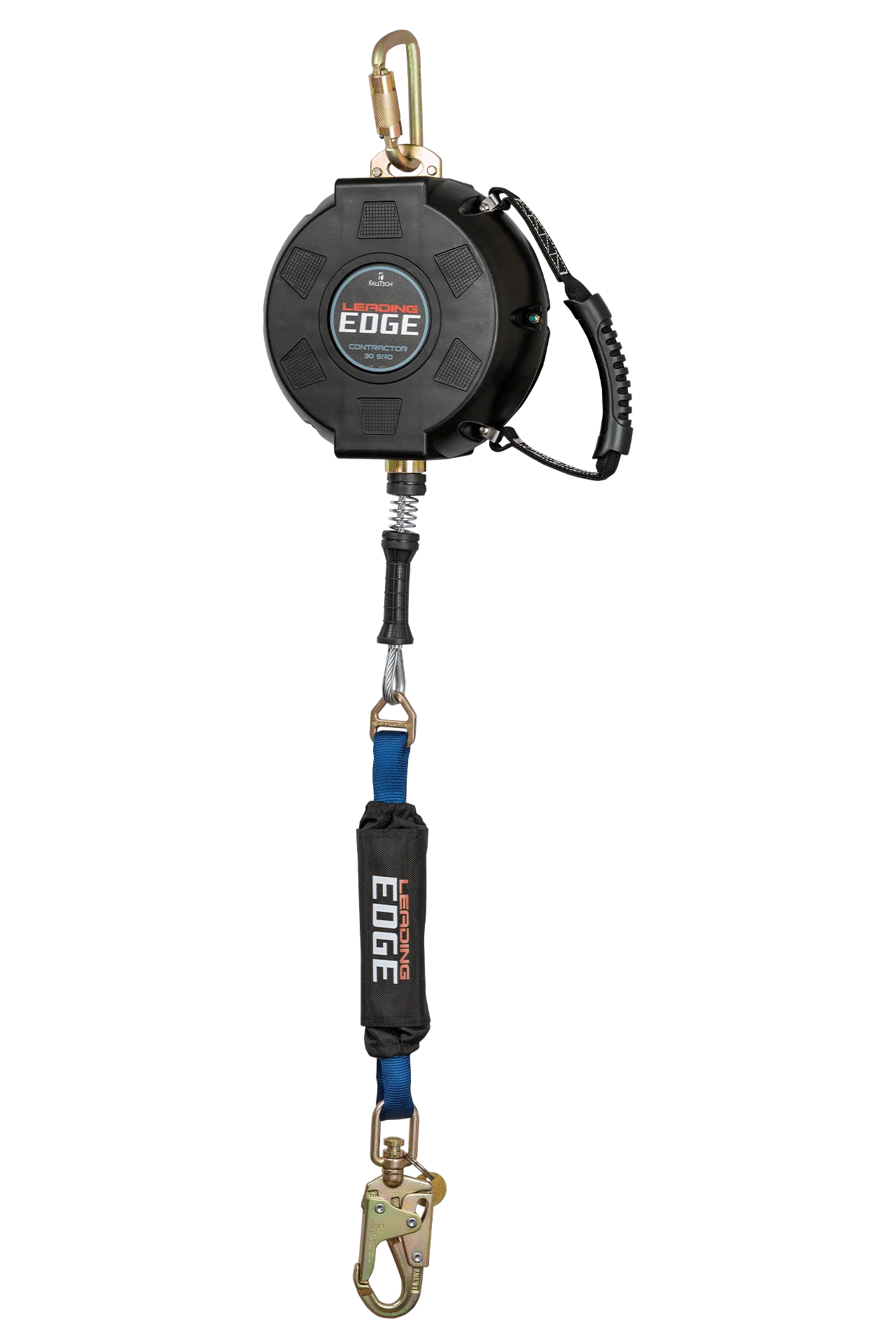 Contractor Leading Edge SRL with 30' Galvanized Steel Cable and Anchorage Carabiner - CSA