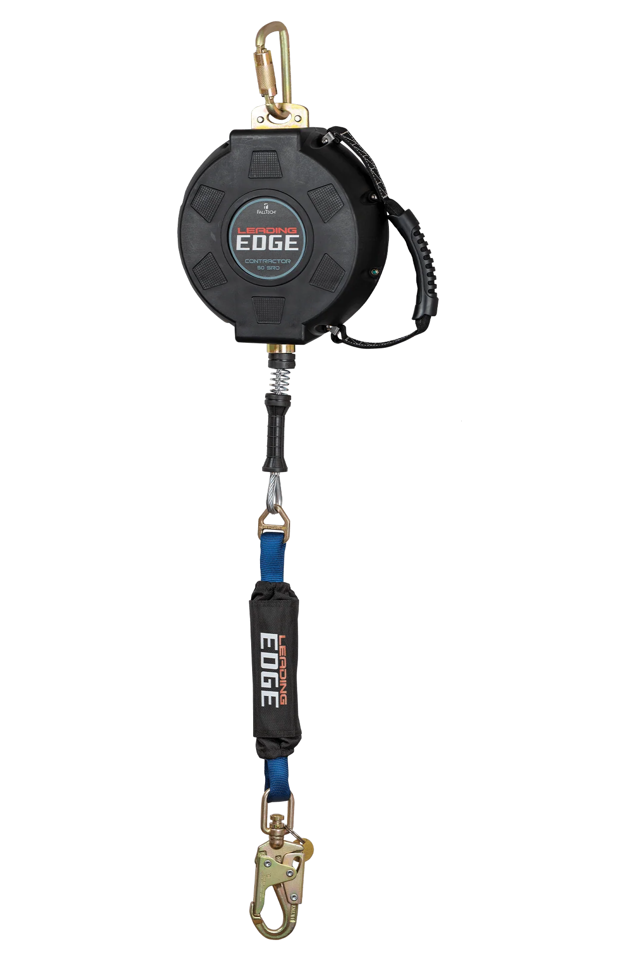 Contractor Leading Edge SRL with 50' Galvanized Steel Cable and Anchorage Carabiner