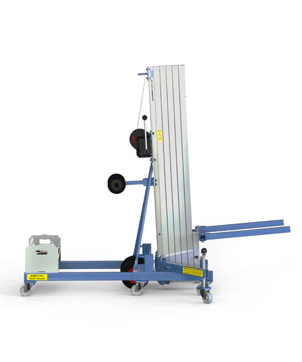 Kuzar Industrial Lifter 300kg/7.3m with 100kg Counter Weight & Basket - HAMMER 73CW - Image 4