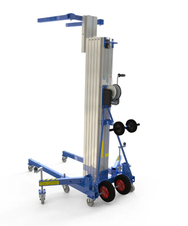 Kuzar Industrial Lifter 300kg/7.3m with 100kg Counter Weight & Basket - HAMMER 73CW - Image 5