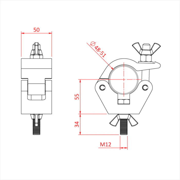Doughty All Weather Doughty Hook Clamp - Image 3