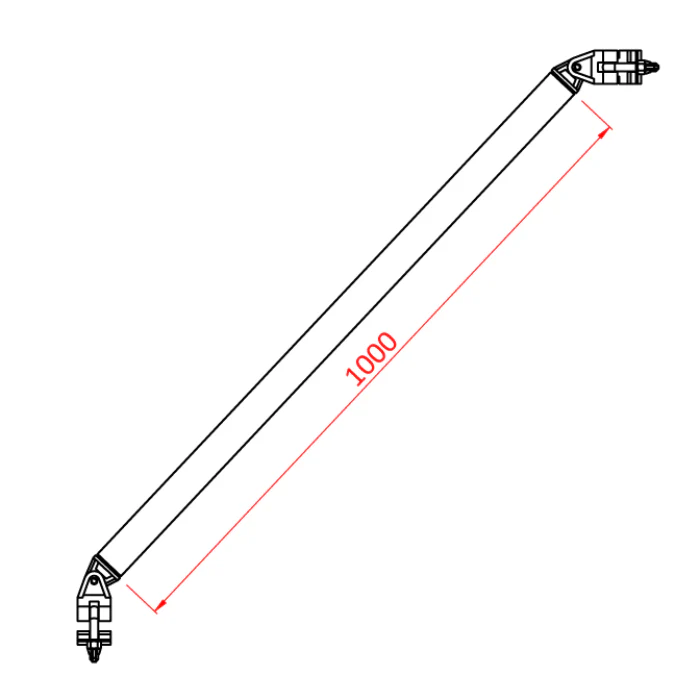 Doughty Aluminium Braced Boom Arms - Image 3