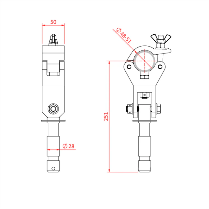 Doughty Articulated Big Ben Clamp - Image 2