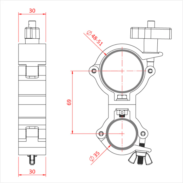 Doughty Super Lightweight to Atom Swivel Combo - Image 11