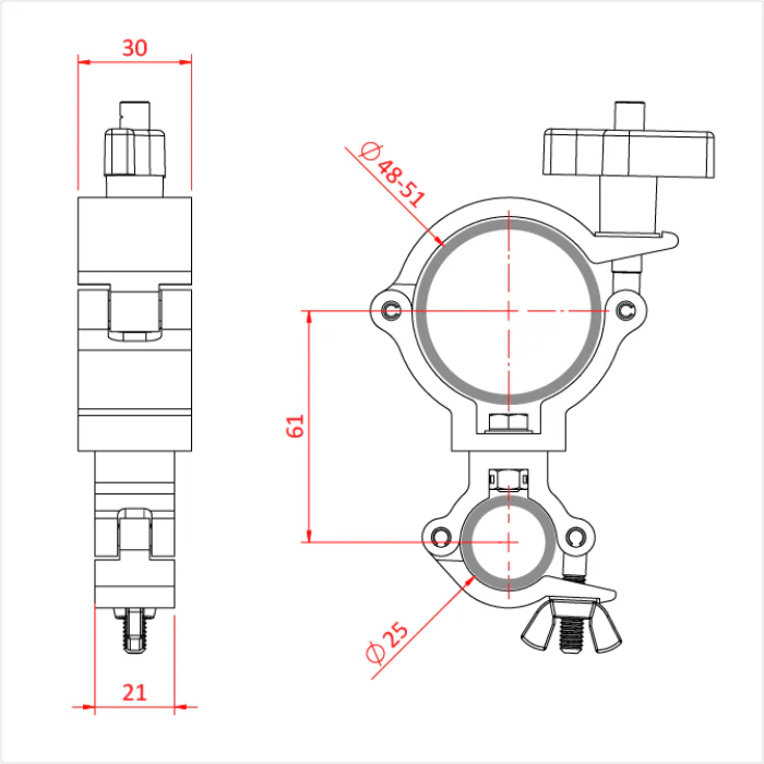 Doughty Super Lightweight to Atom Swivel Combo - Image 9