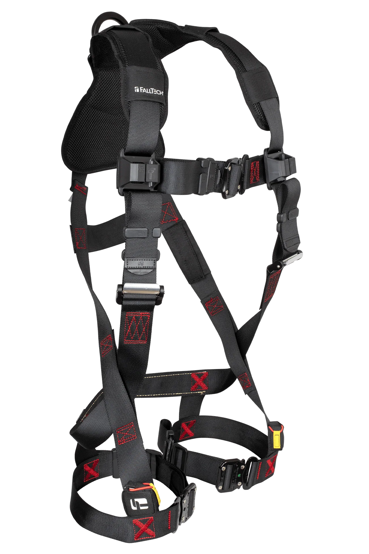 FT-Iron™ 1D Standard Non-Belted Full Body Harness, Quick Connect Buckle Leg Adjustment