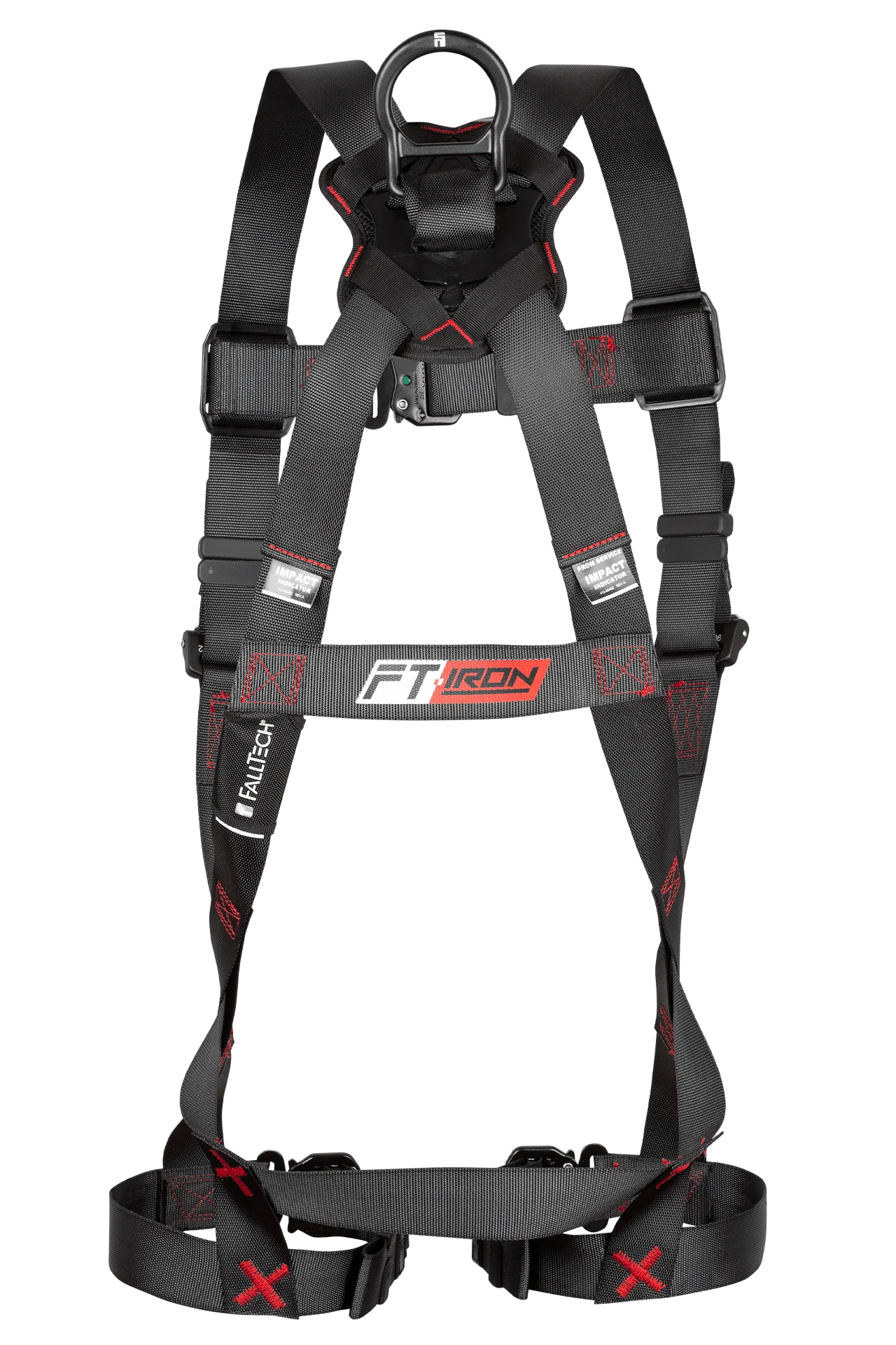 FT-Iron 1D Standard Non-Belted Full Body Harness, Quick Connect Buckle Leg Adjustment - Image 3