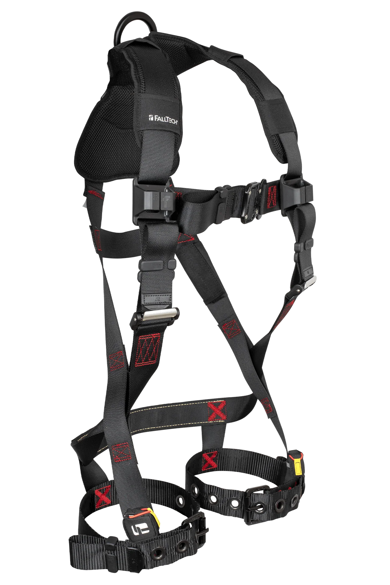 FT-Iron™ 1D Standard Non-Belted Full Body Harness, Tongue Buckle Leg Adjustment