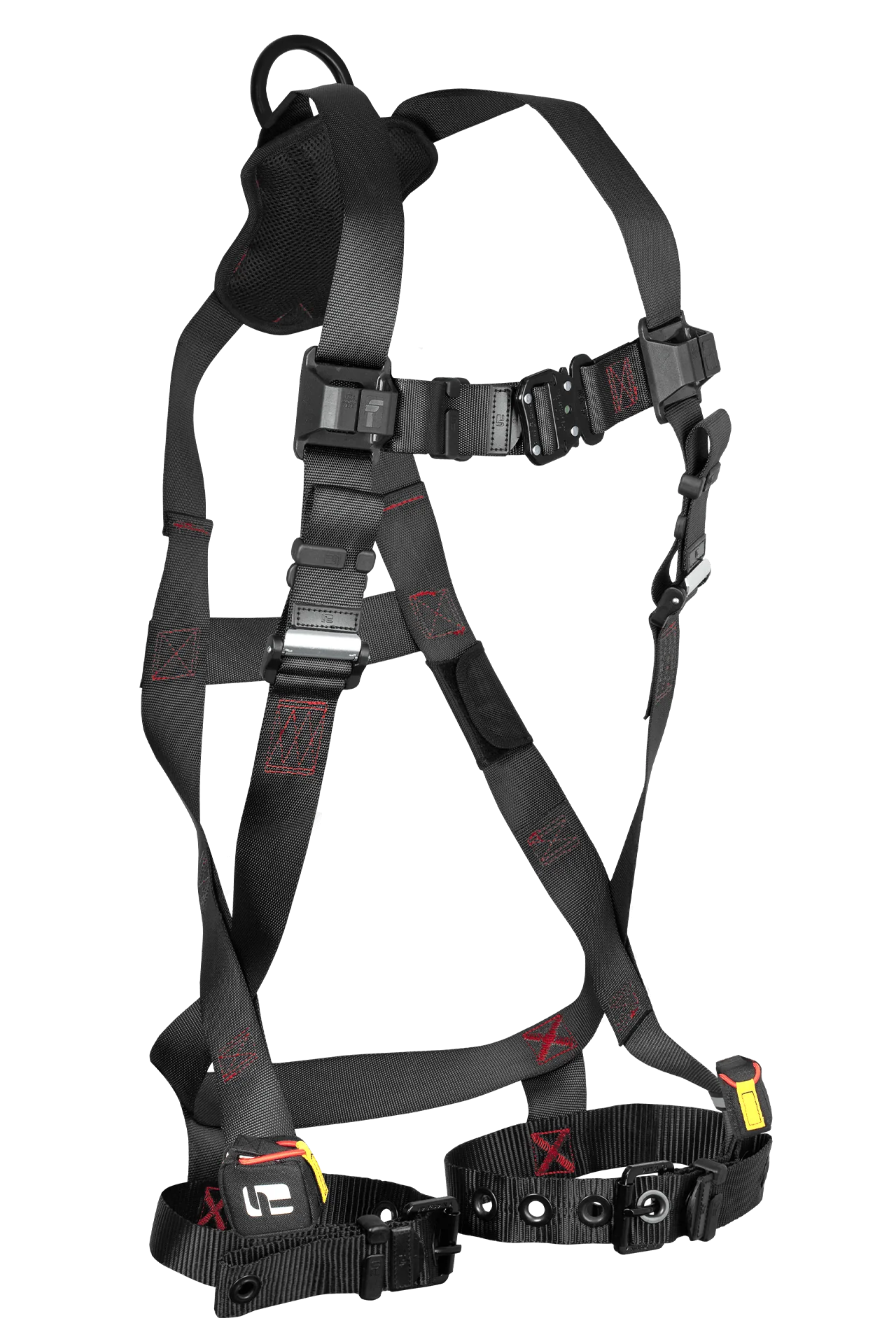 FT-Iron 1D Standard Non-Belted Full Body Harness, Tongue Buckle Leg Adjustment