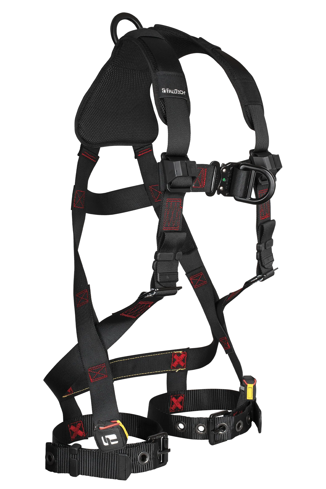 FT-Iron™ 2D Climbing Non-Belted Full Body Harness, Tongue Buckle Leg Adjustments