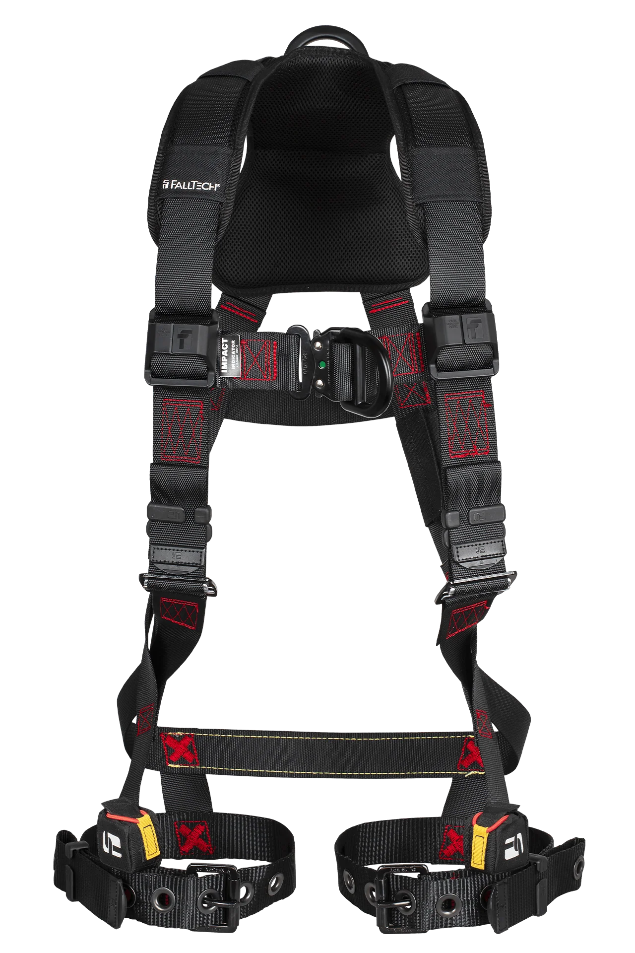 FT-Iron™ 2D Climbing Non-Belted Full Body Harness, Tongue Buckle Leg Adjustments - Image 2