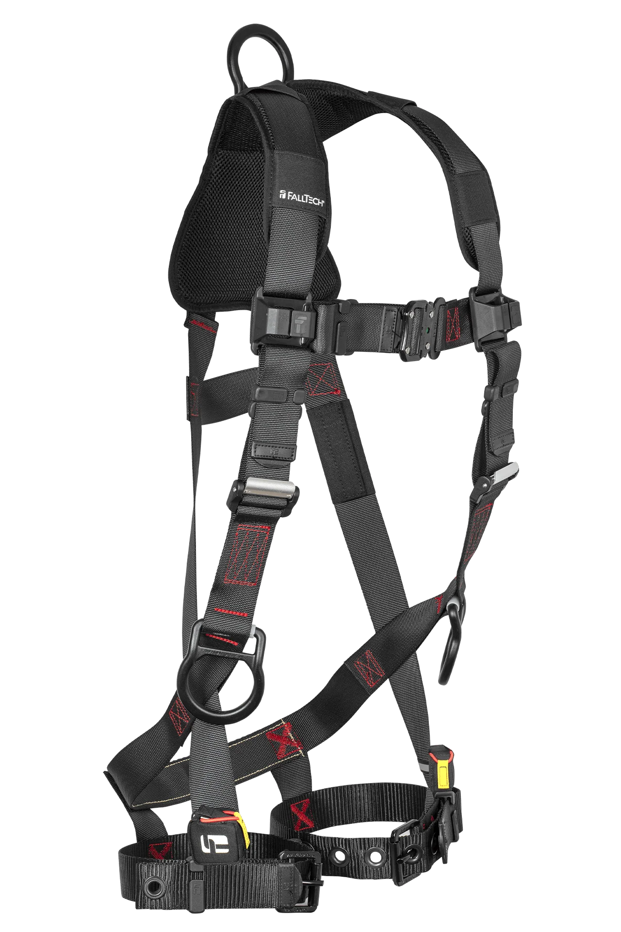 FT-Iron 3D Standard Non-belted Full Body Harness, Tongue Buckle Leg Adjustment