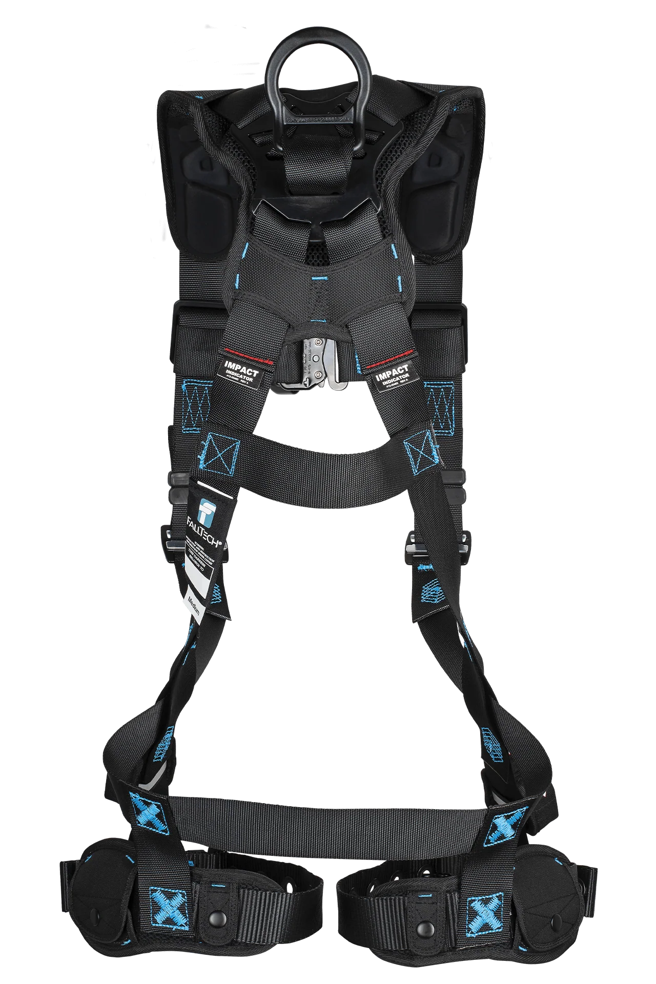 FT-One™ 2D Climbing Non-Belted Full Body Harness, Tongue Buckle Leg Adjustments - Image 3