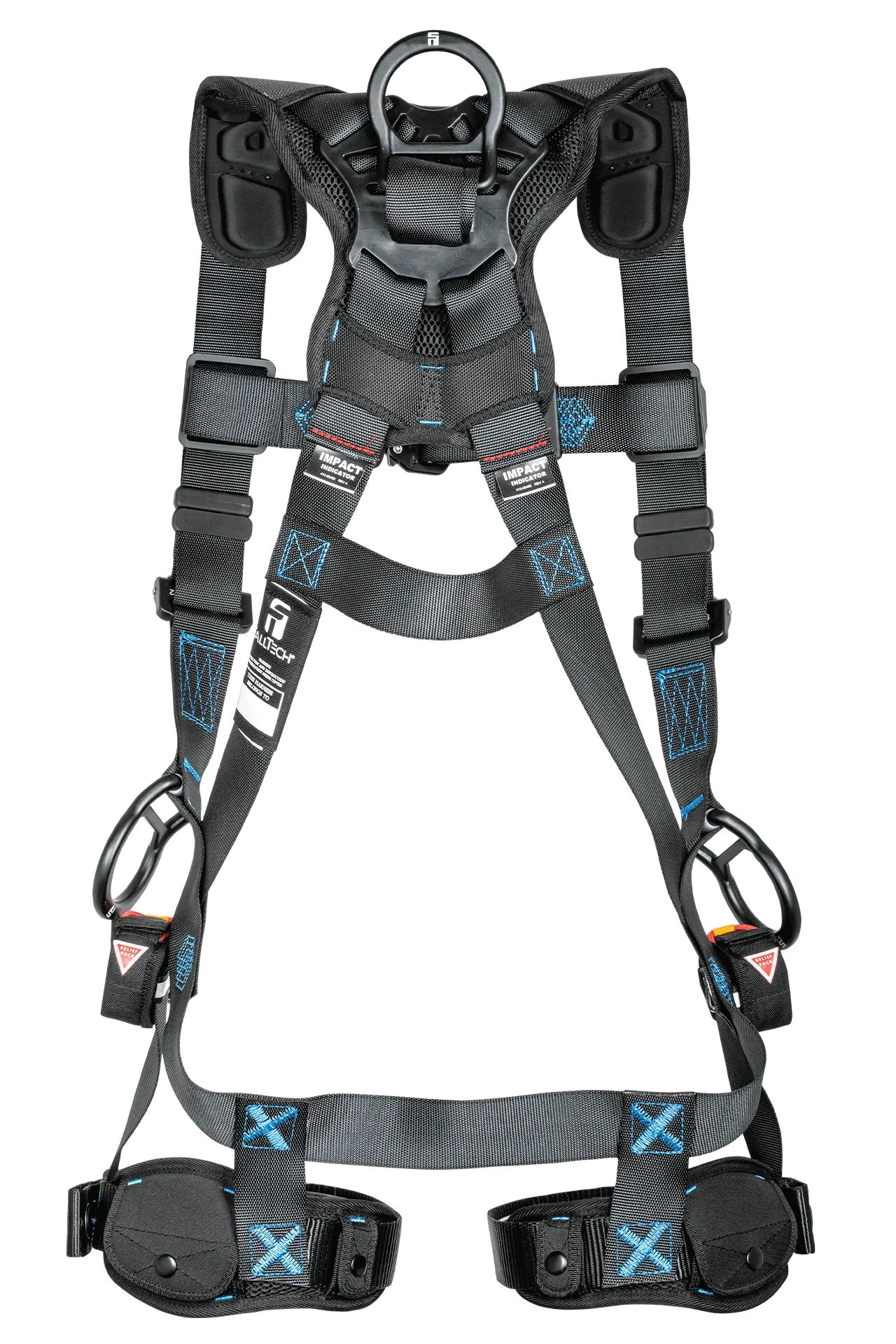 FT-One™ 3D Standard Non-Belted Full Body Harness, Tongue Buckle Leg Adjustments - Image 3