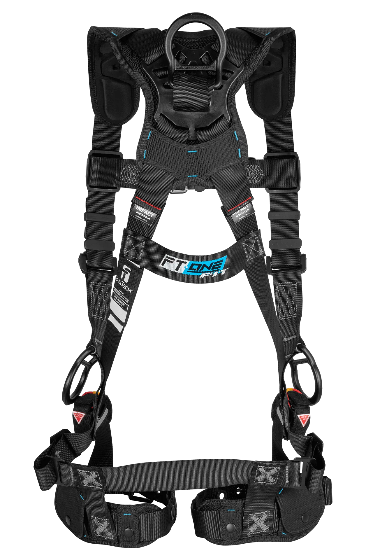 FT-One Fit™ 3D Standard Non-Belted Women's Full Body Harness, Tongue Buckle Leg Adjustments - Image 3