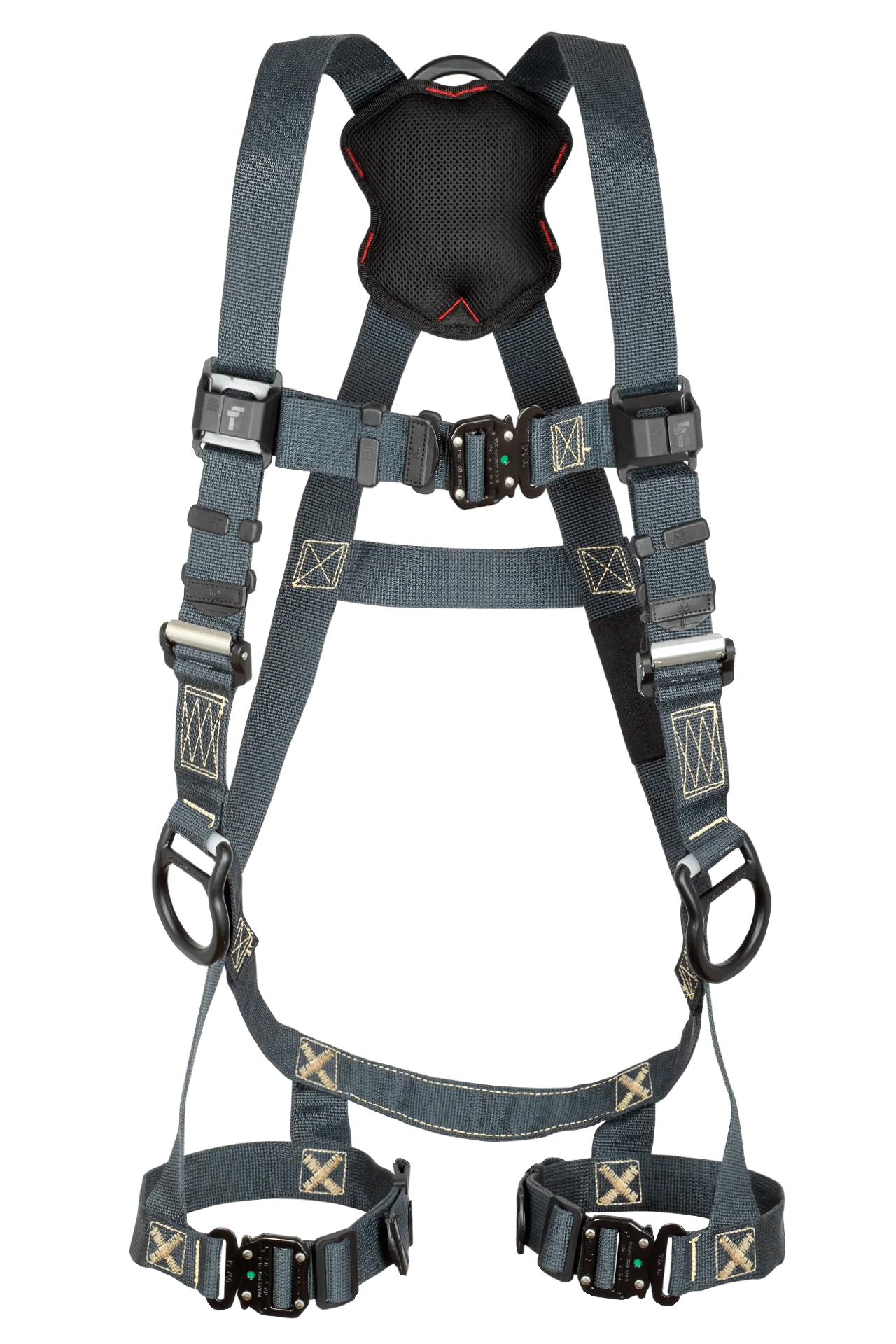 FT-Weld™ 3D Standard Non-Belted Full Body Harness, Quick Connect Buckle Leg Adjustment - Image 3