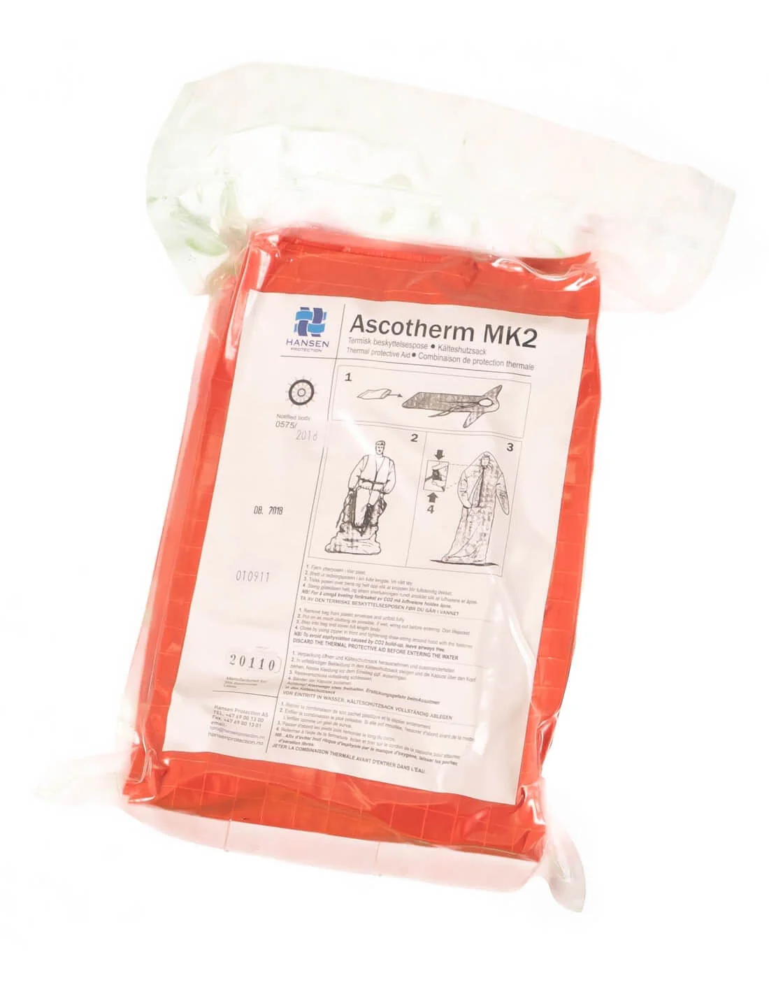 Hansen Protection Ascotherm MK II 85602 | 50 pieces - Image 2