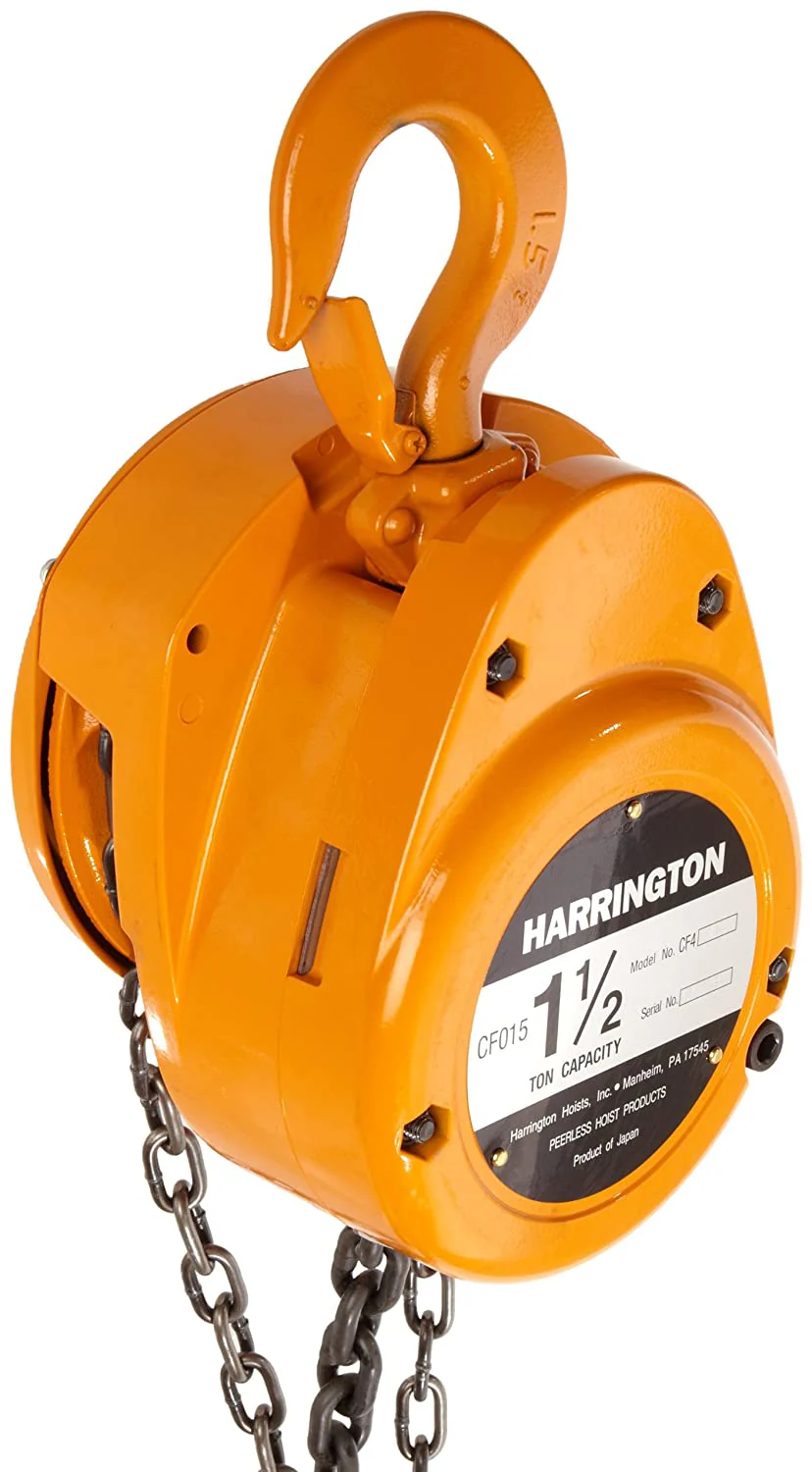Harrington Hoist: CF Hand Chain Hoist 0.5-5 Ton - Image 2