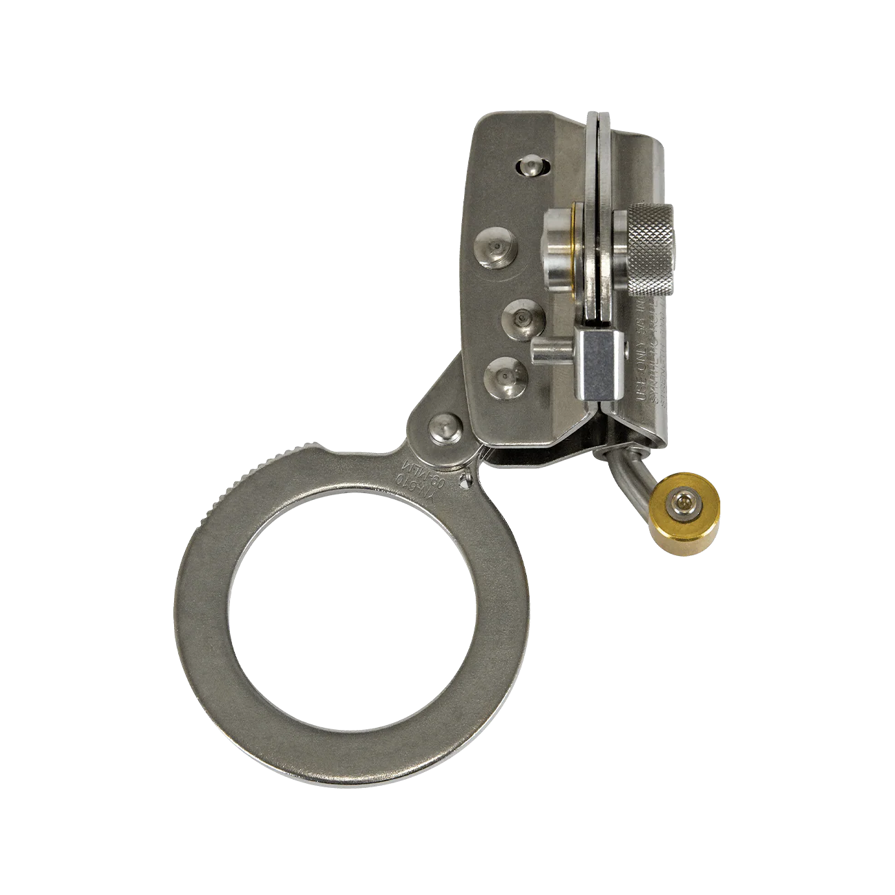 Hinged Trailing Rope Adjuster, Stainless Steel